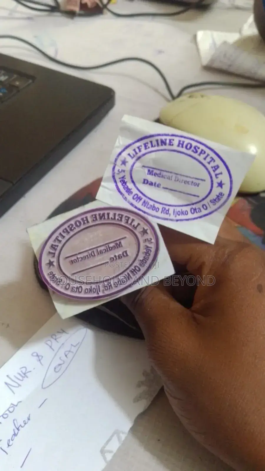Company Rubber Stamp