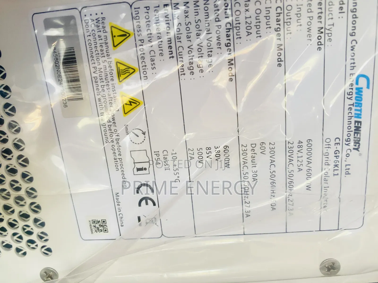 Cworth Energy 6kva Hybrid Inverter