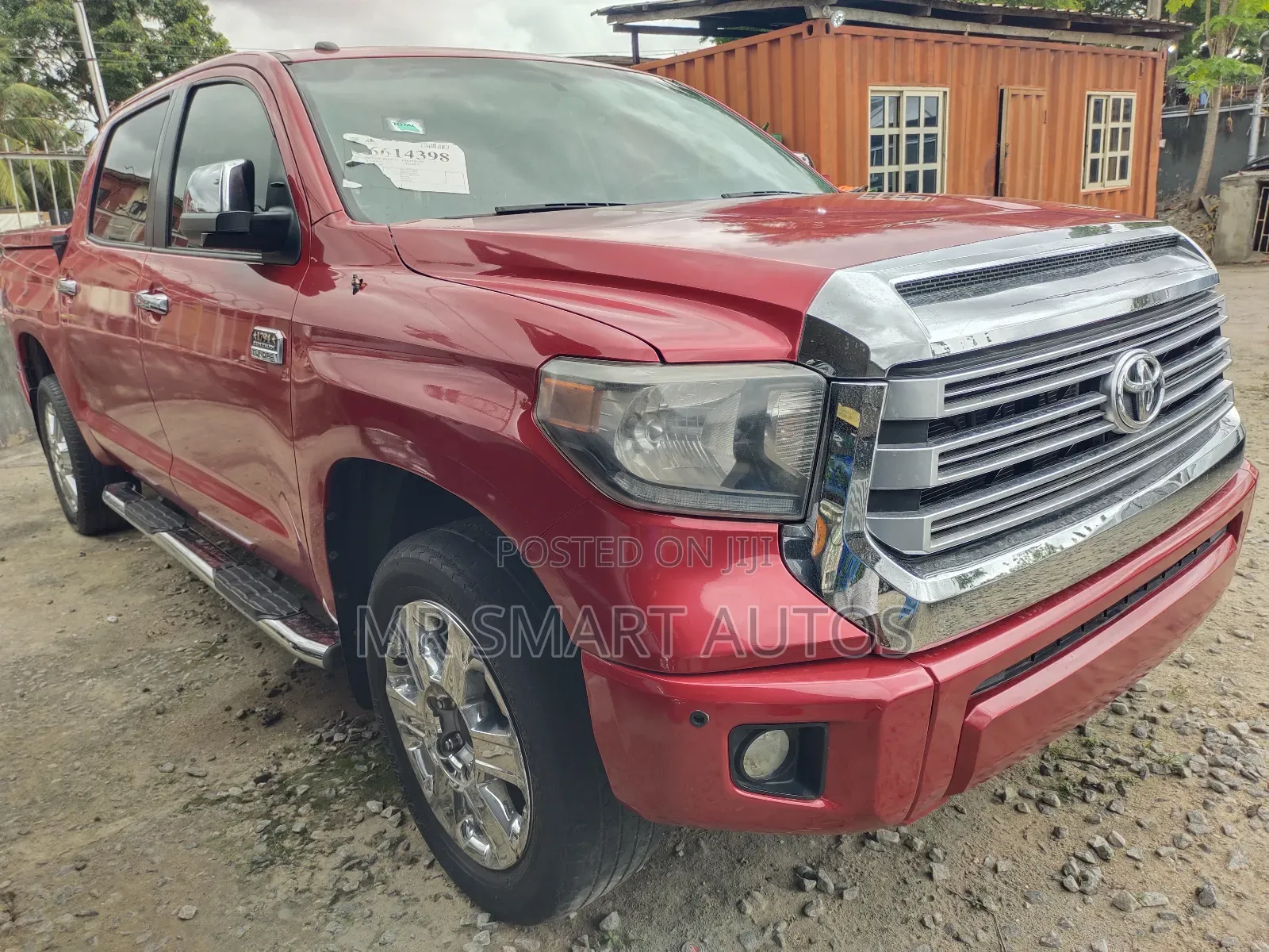 Toyota Tundra 1794 4dr CrewMax 4WD SB (5.7L 8cyl 6A) 2015 Red