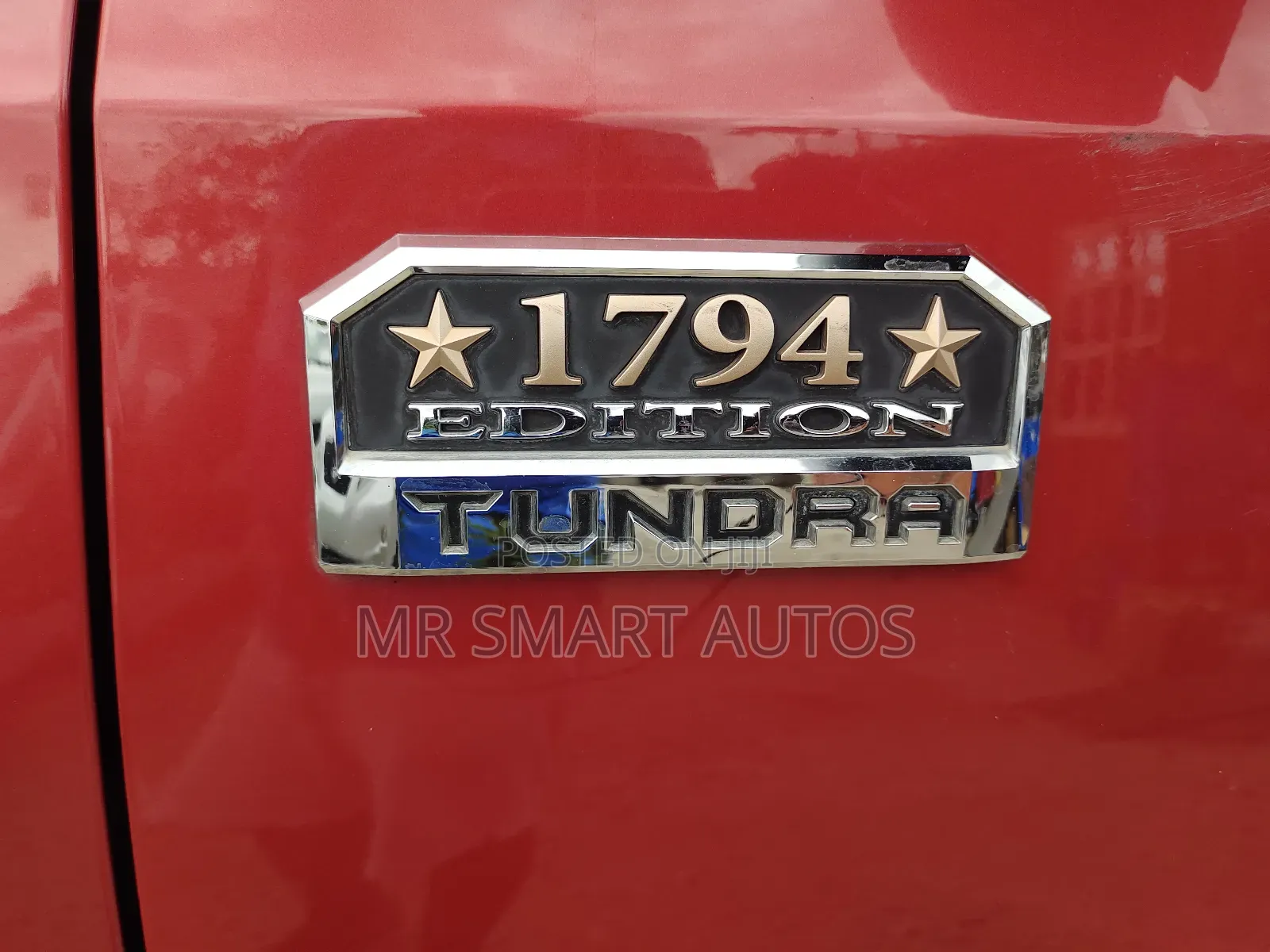 Toyota Tundra 1794 4dr CrewMax 4WD SB (5.7L 8cyl 6A) 2015 Red