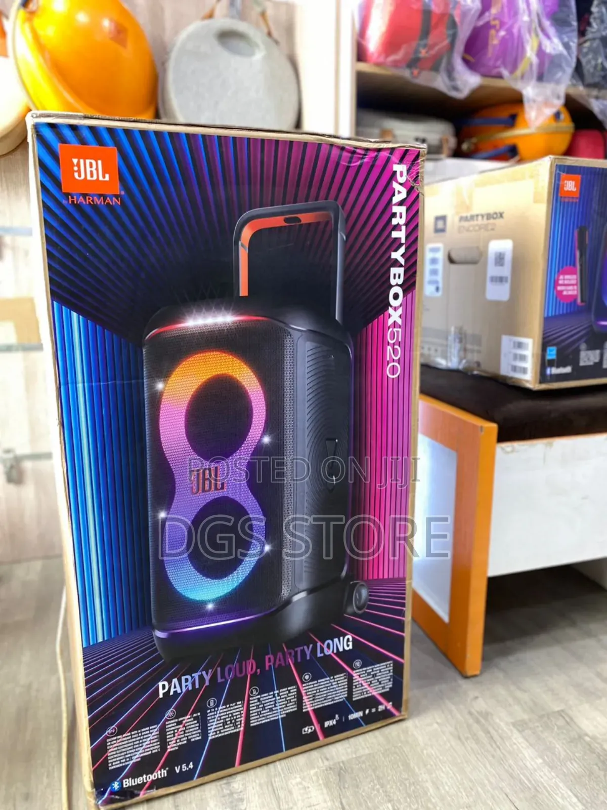 JBL Partybox 520 Bluetooth Speaker 2025