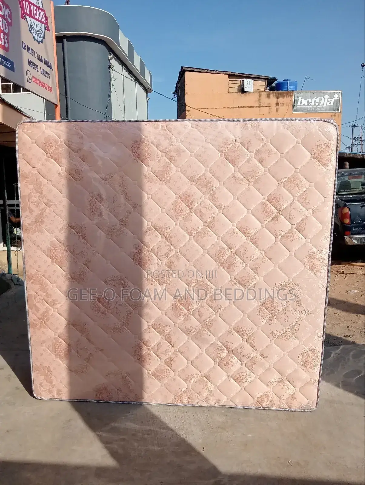 6x6 20 Inches Gee-O Foam (Orthopedic Standard Mattress)