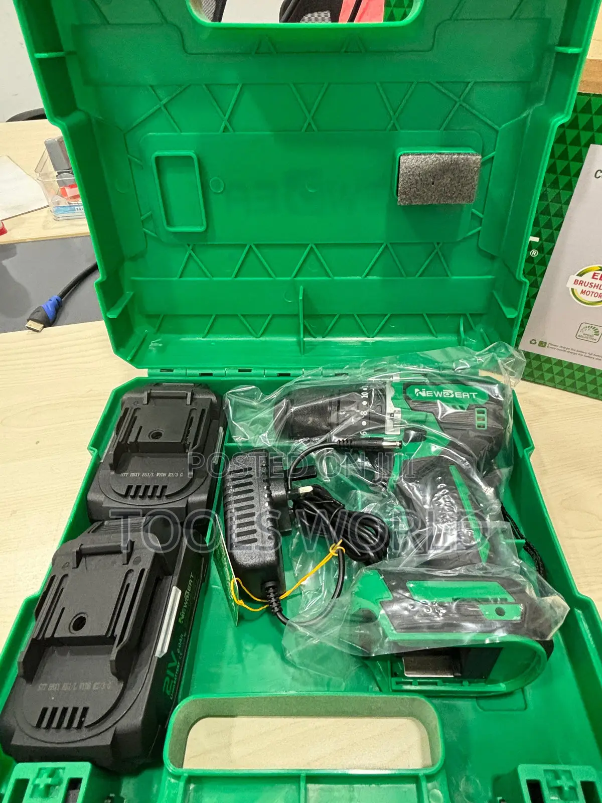 Newbeat 21v Brushless Drill – Lightweight, Smart Powerful