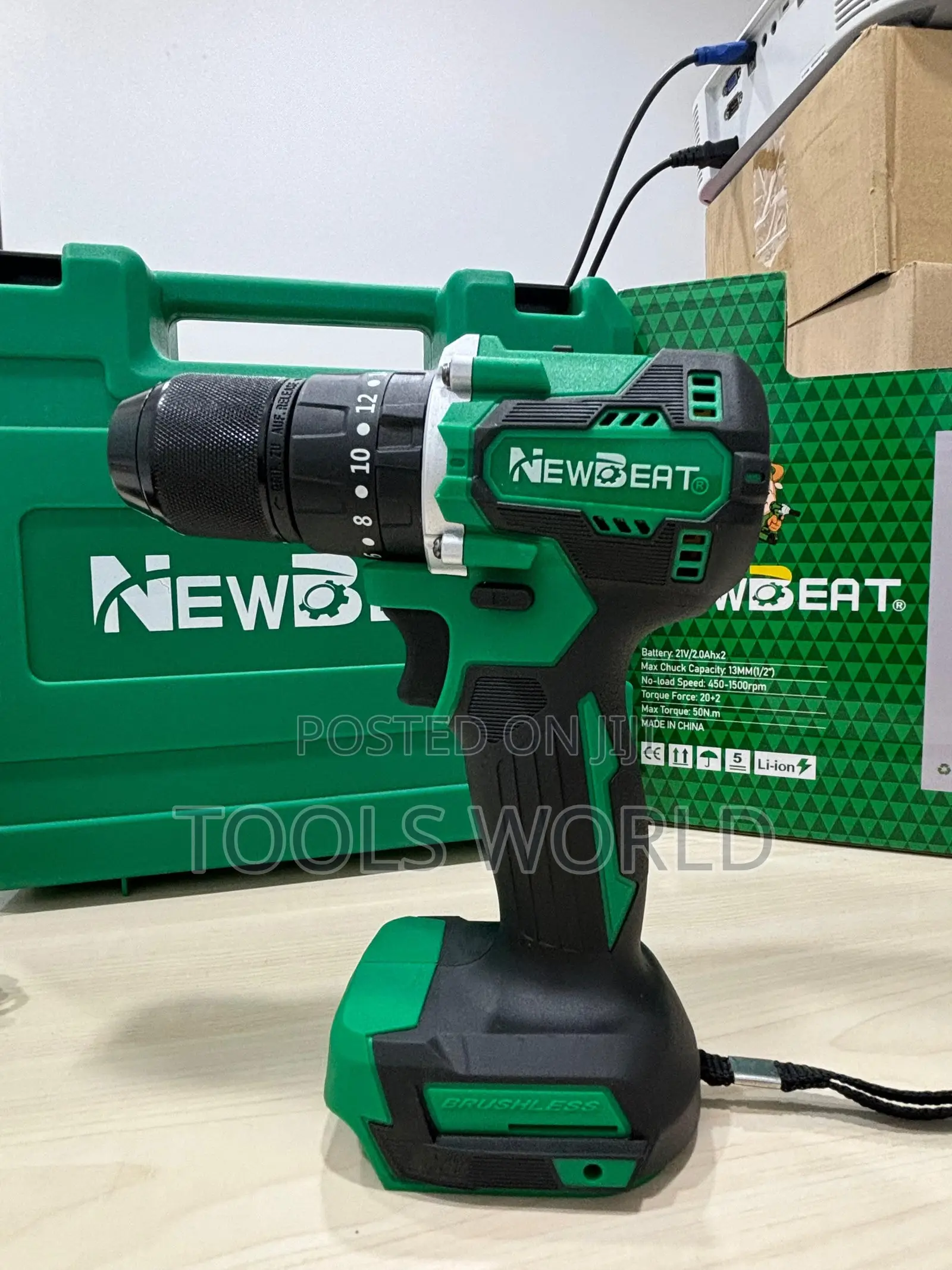 Newbeat 21v Brushless Drill – Lightweight, Smart Powerful