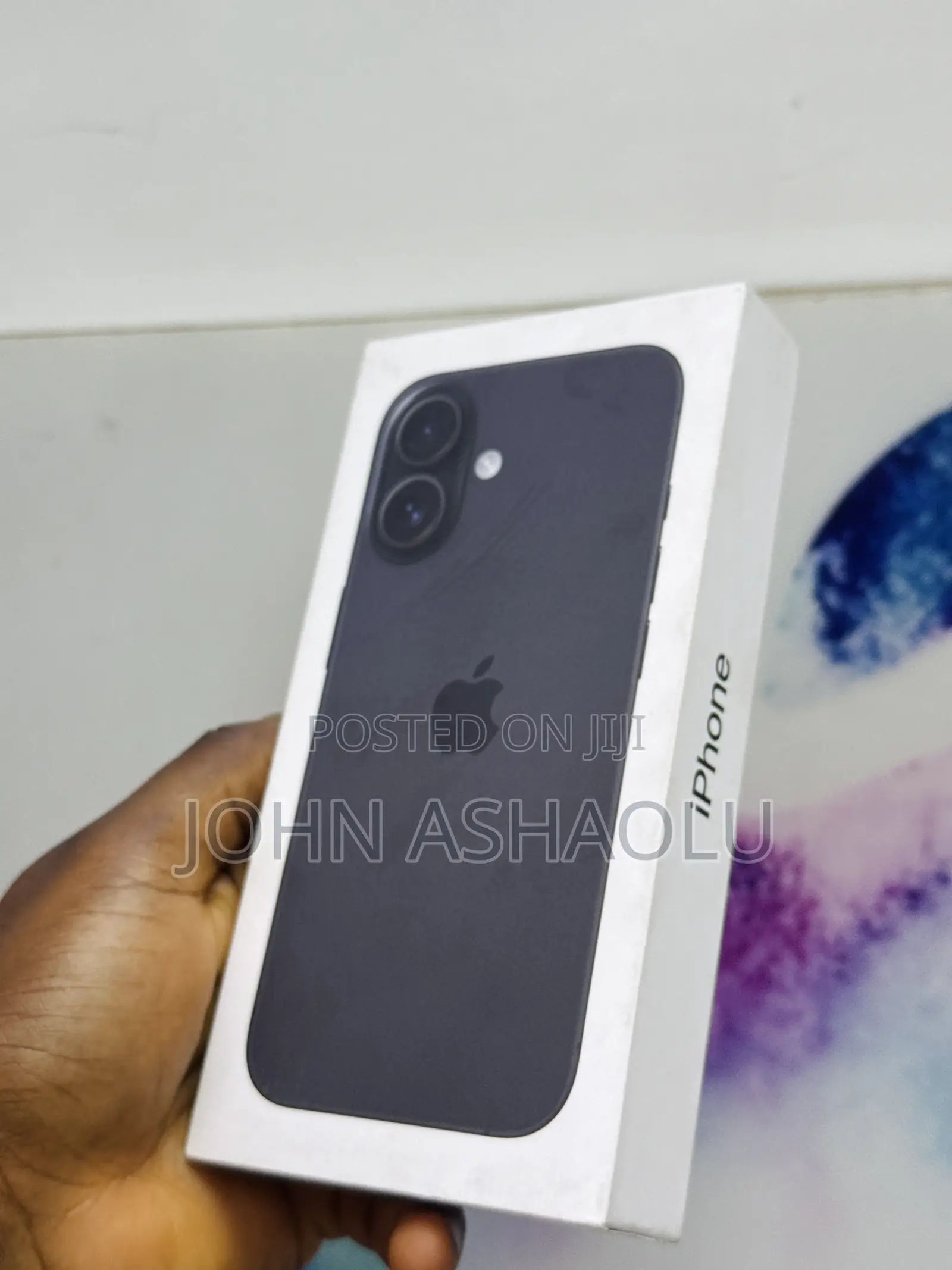 New Apple iPhone 16 128 GB Black