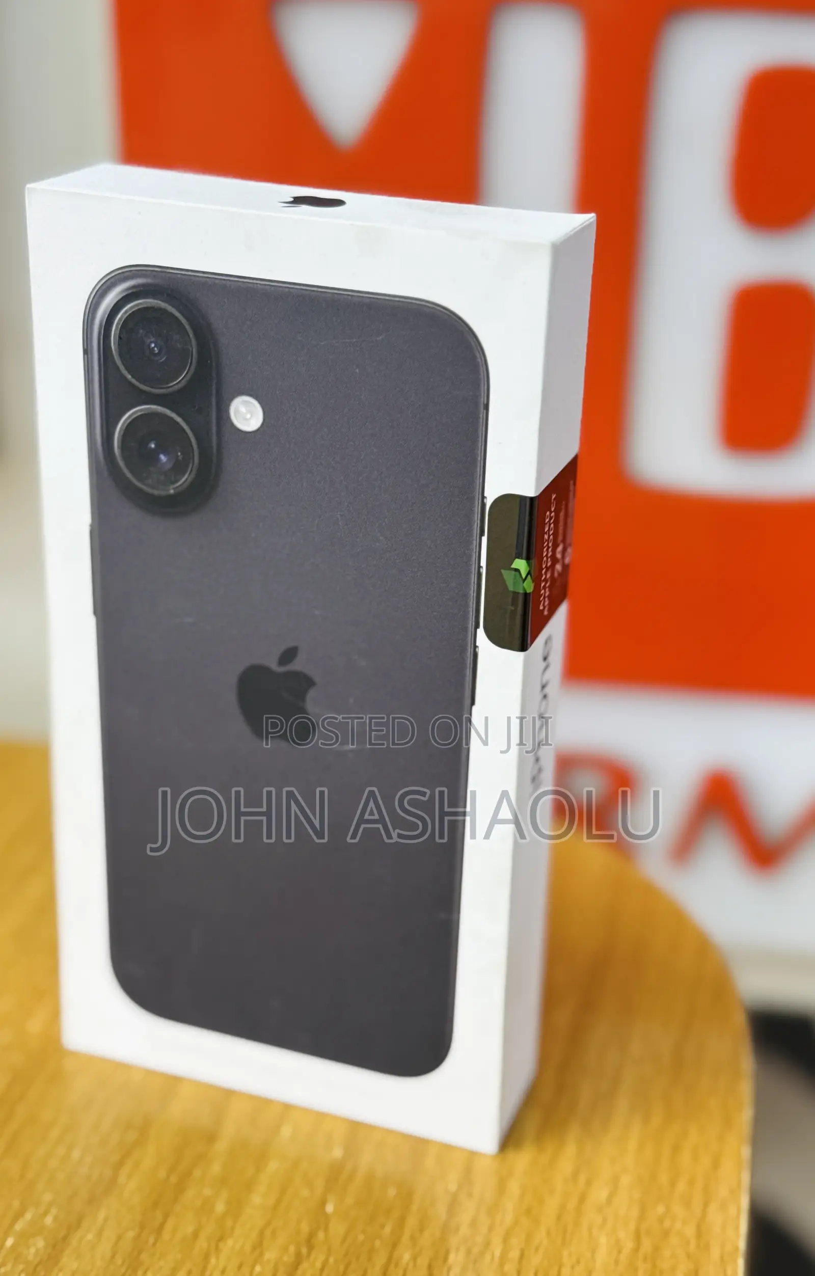 New Apple iPhone 16 Plus 256 GB Black