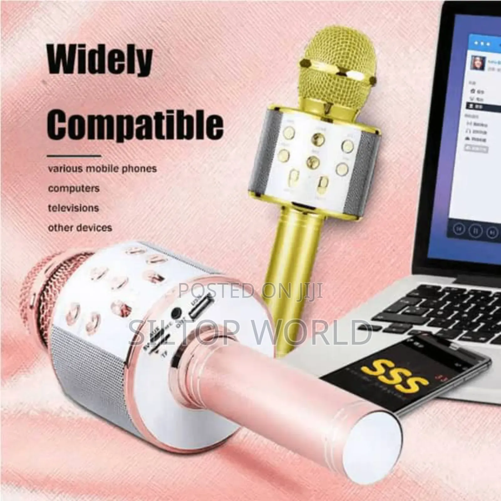 Rechargeable Wireless Microphone