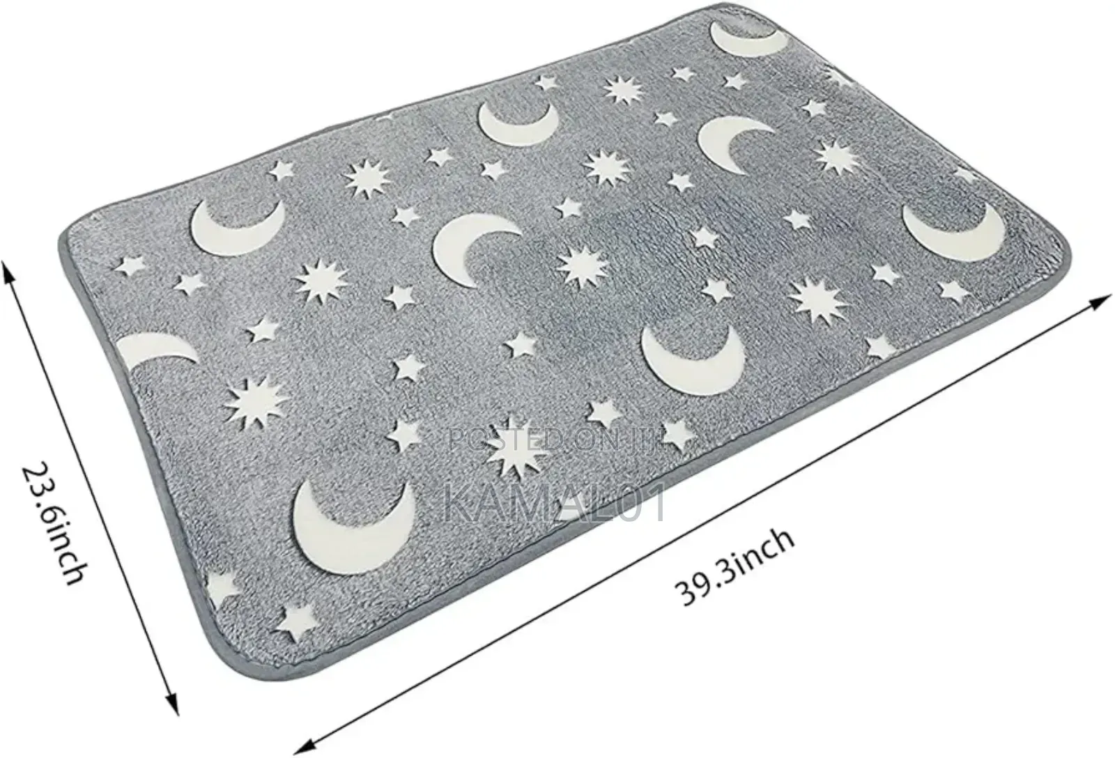 Radium Door Mat Dark in Glow Bathroom Mat