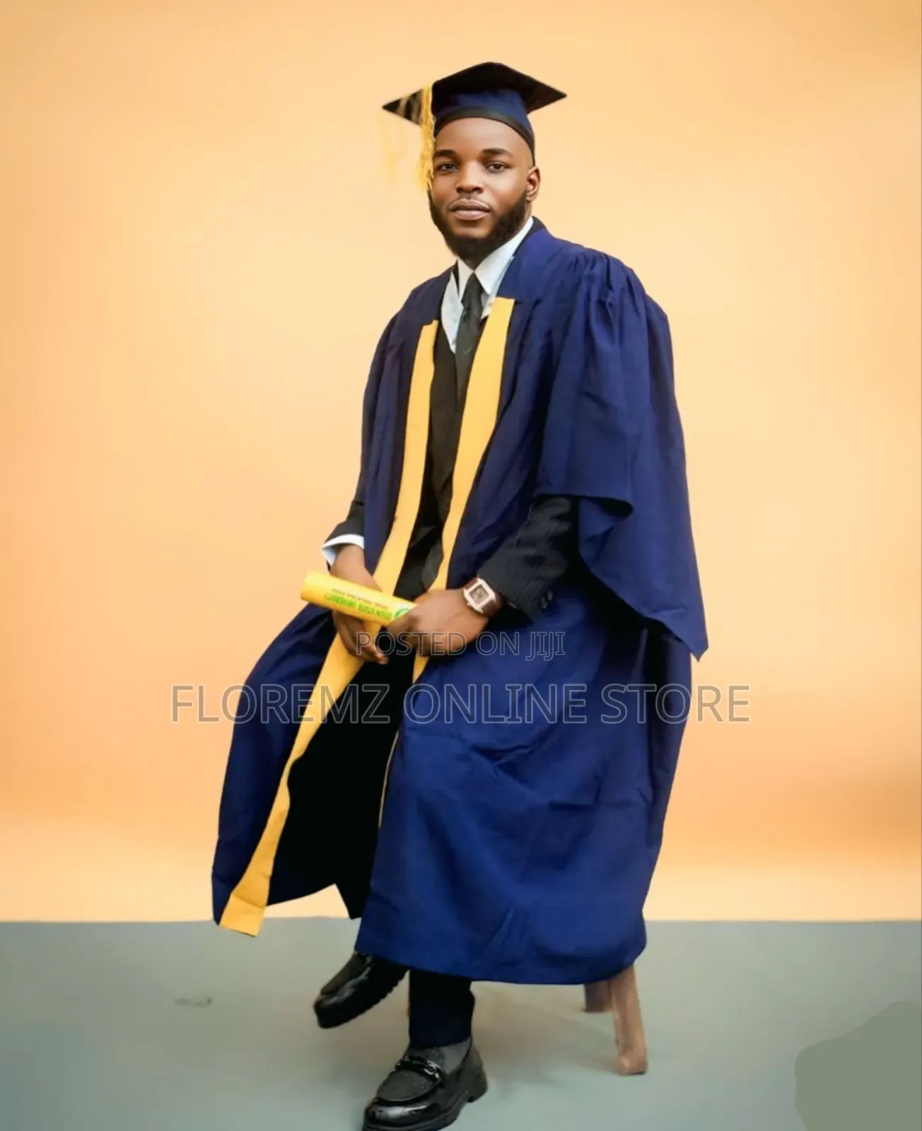 Uniosun Convocation / Graduation Gown, Hood Cap for Rent