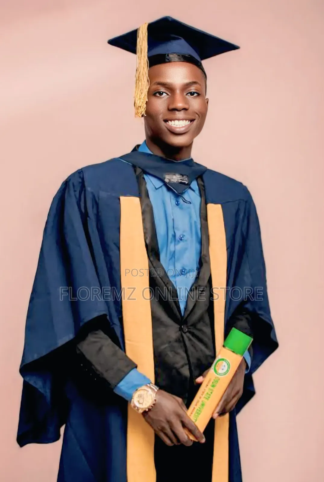 Uniosun Convocation / Graduation Gown, Hood Cap for Rent