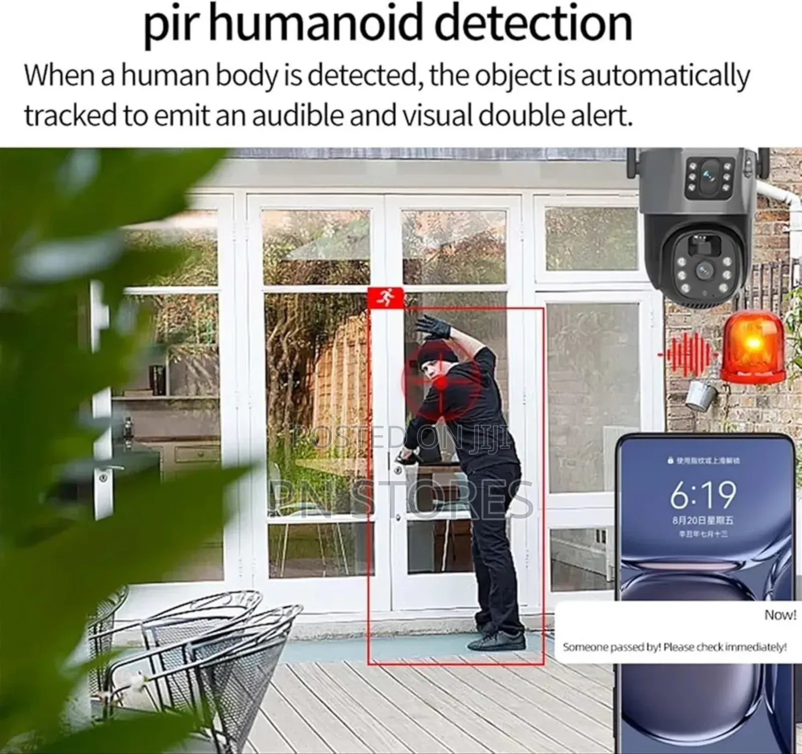 4g Double Lens Solar Surveillance Camera CCTV