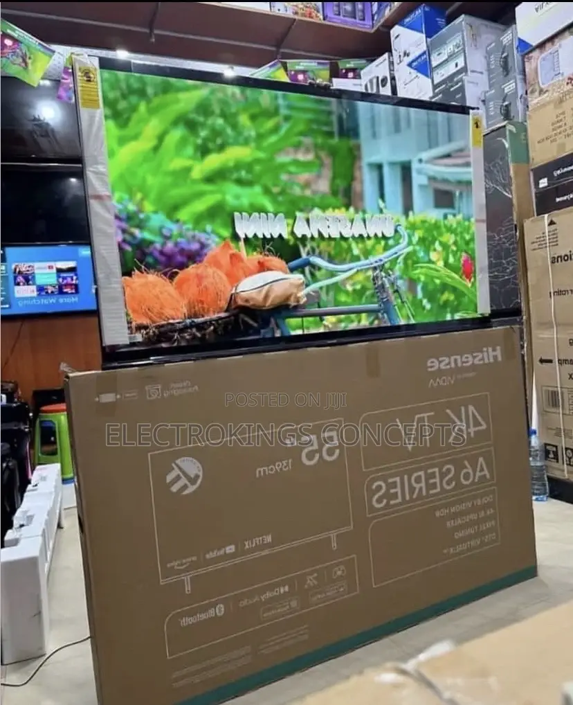 Hisense 55′′ Uhd Smart, 3 Hdmi 2, Usb Free Wall Bracket
