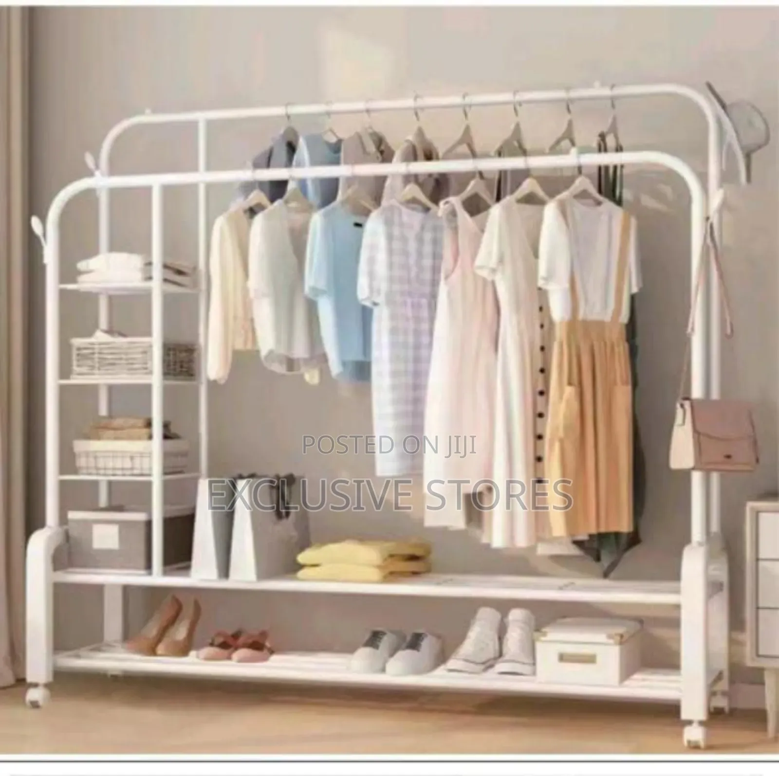 58kg Heavy Duty Double Pole Hanger With Tyre