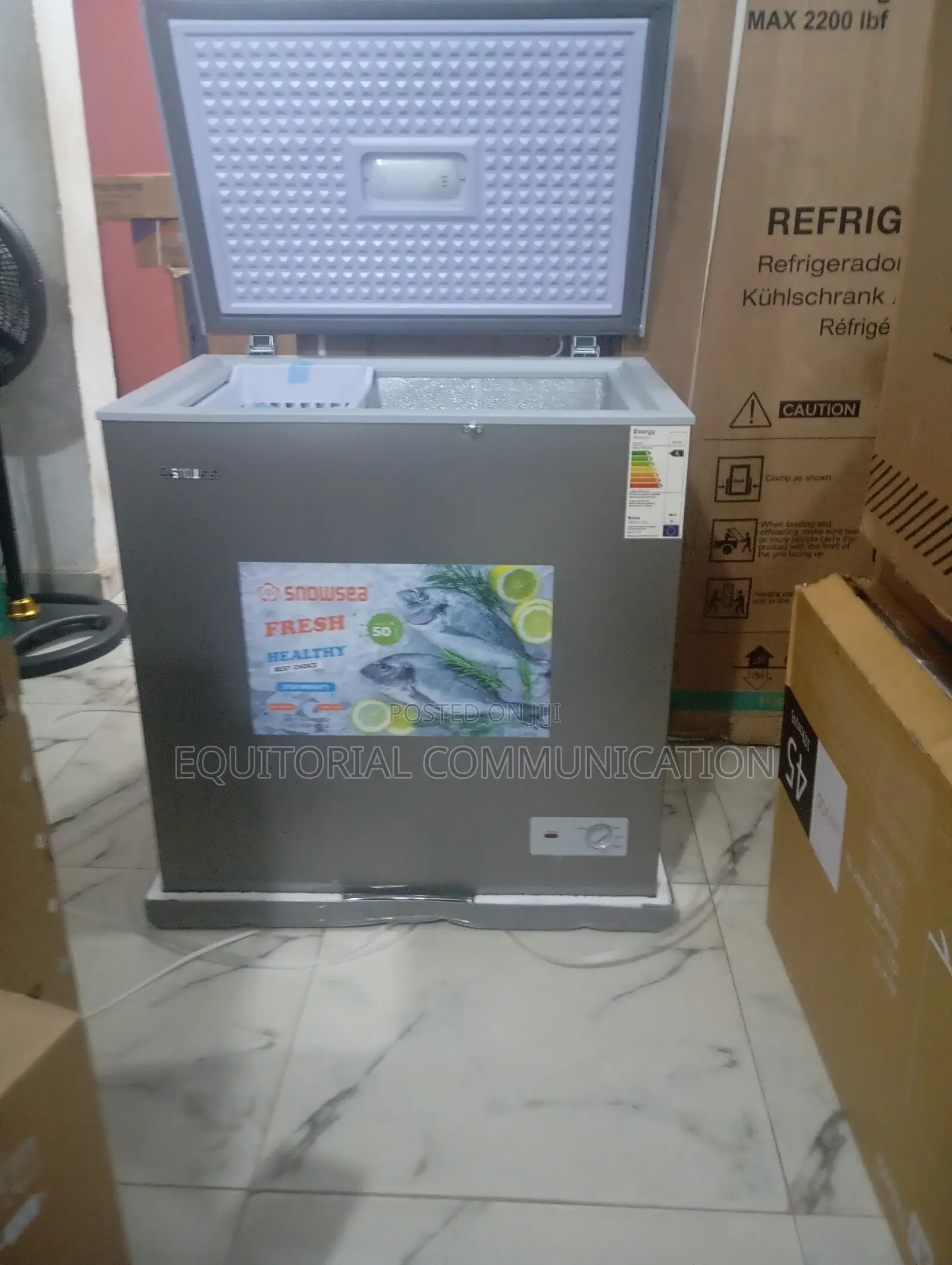 Snowsea Chest Freezer Bd-208 :Ideal for Home Office Use