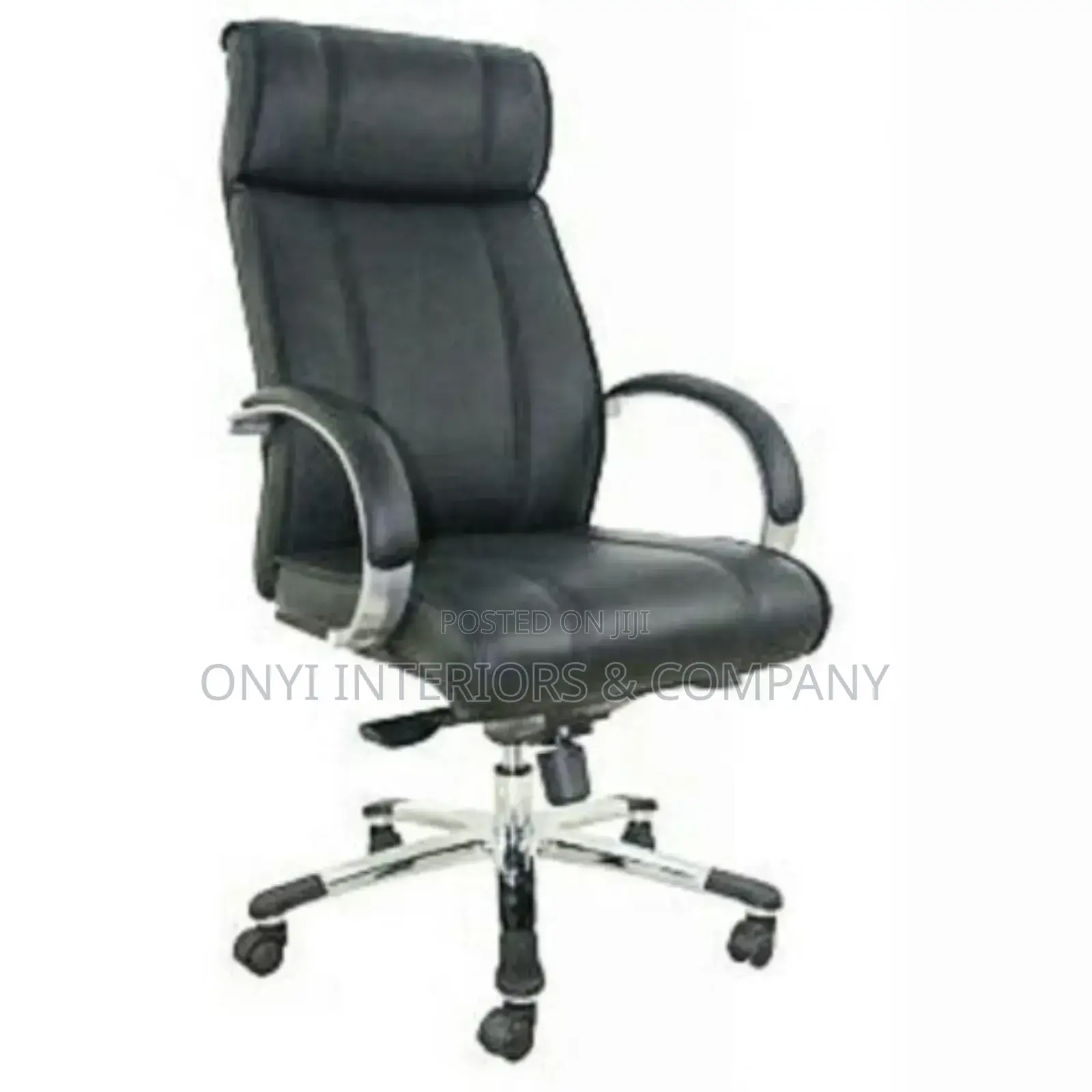 Executive Director Leather Swivel Office Chair