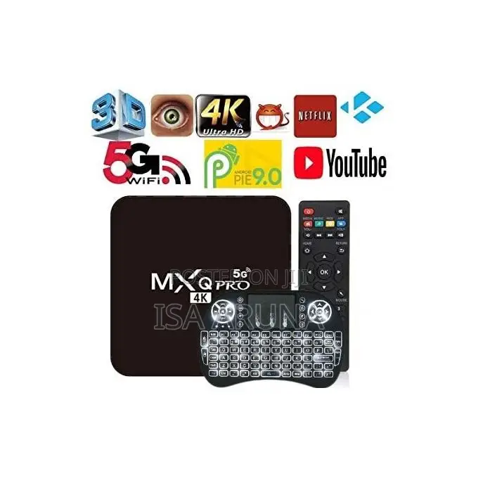 8gb/128gb Mxq Pro 5g Android Tv Box + Wireless Keypad