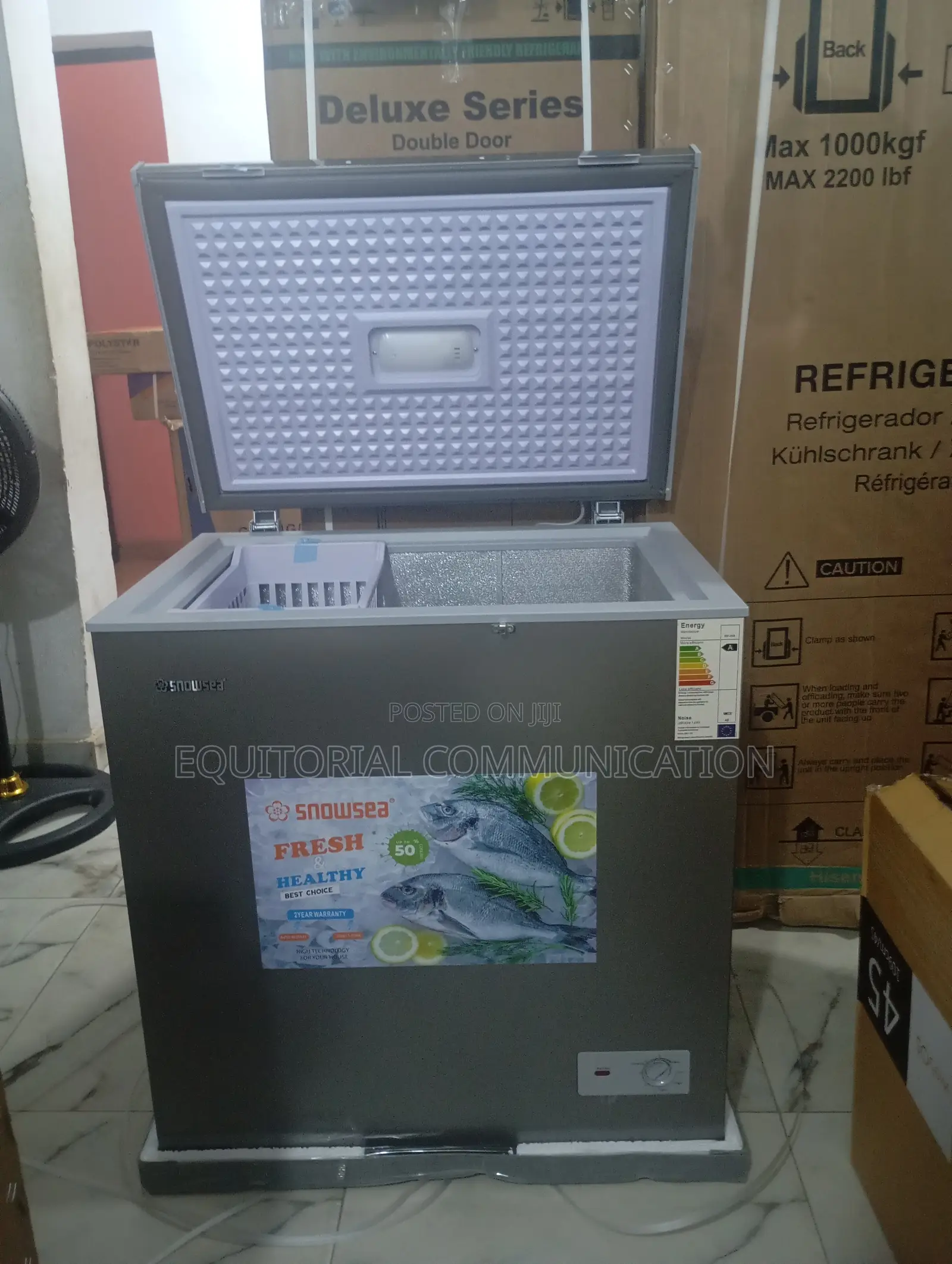 Snowsea Chest Freezer Bd-208 Super Freezing Energy Saving