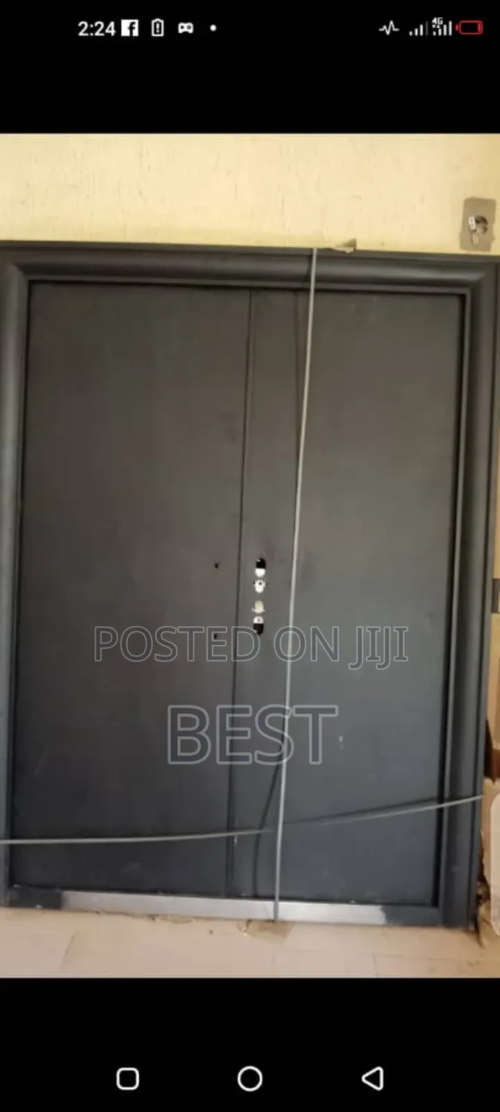 Chinese Security Double Door 70mm Warranty