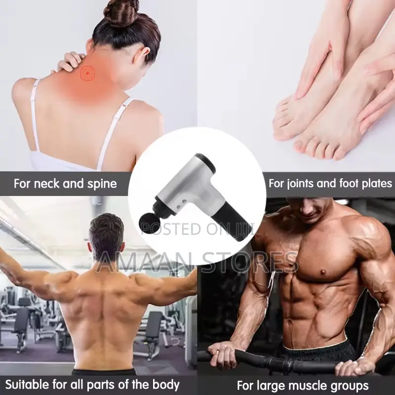 Cordless Handheld Vibration Body Massager/ Fascial Gun