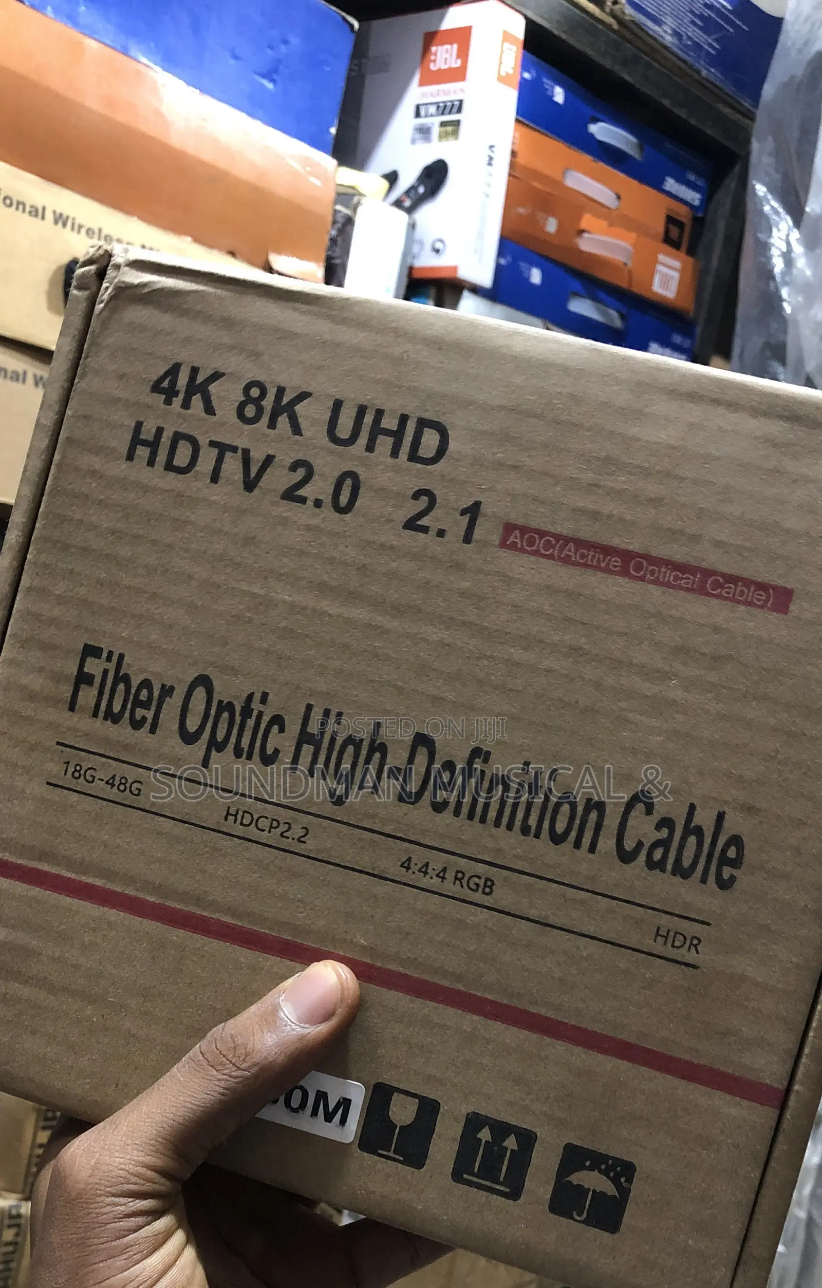 Hdmi Fibre Optic Cable 50m ( Uhd)