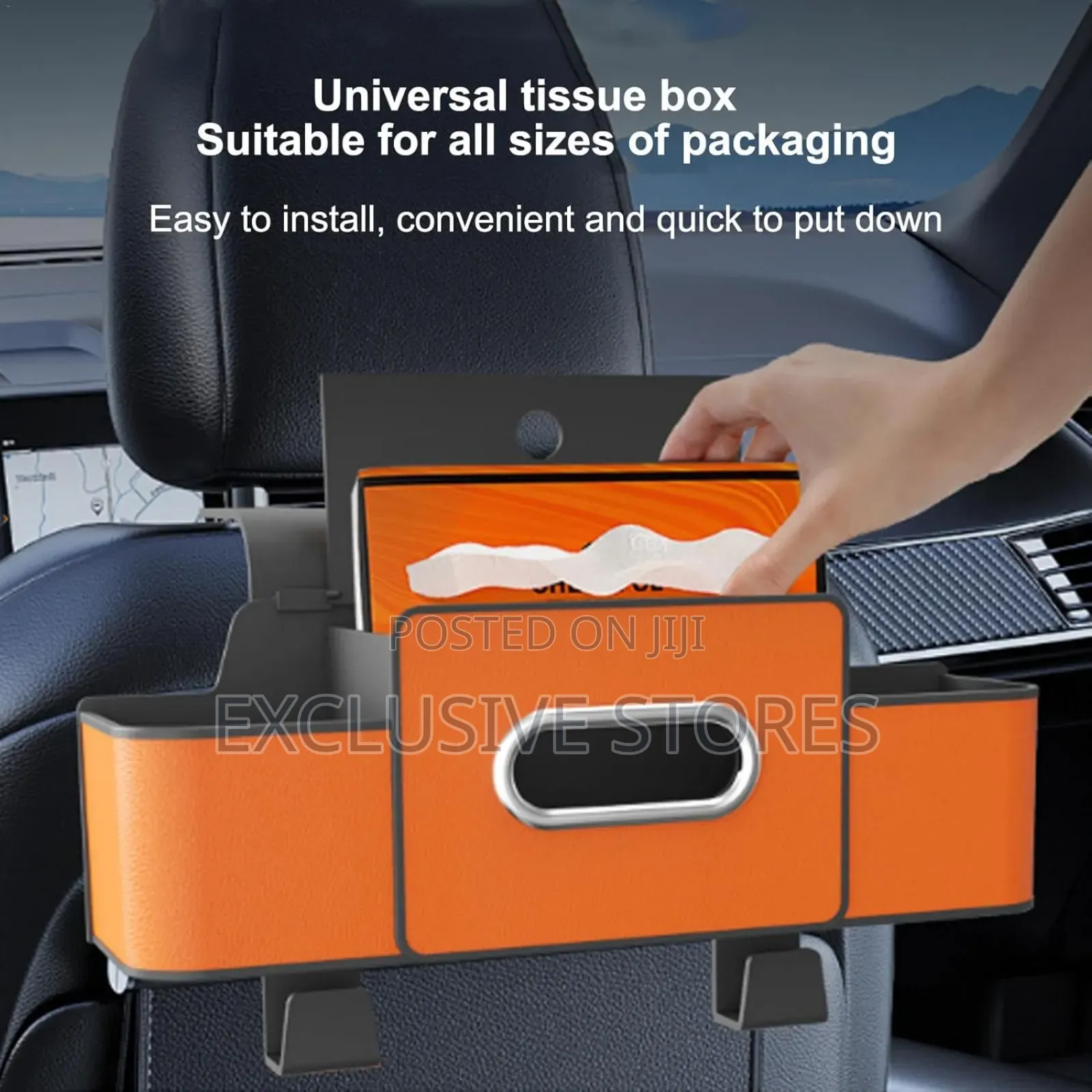 Car Back Seat Organizer
