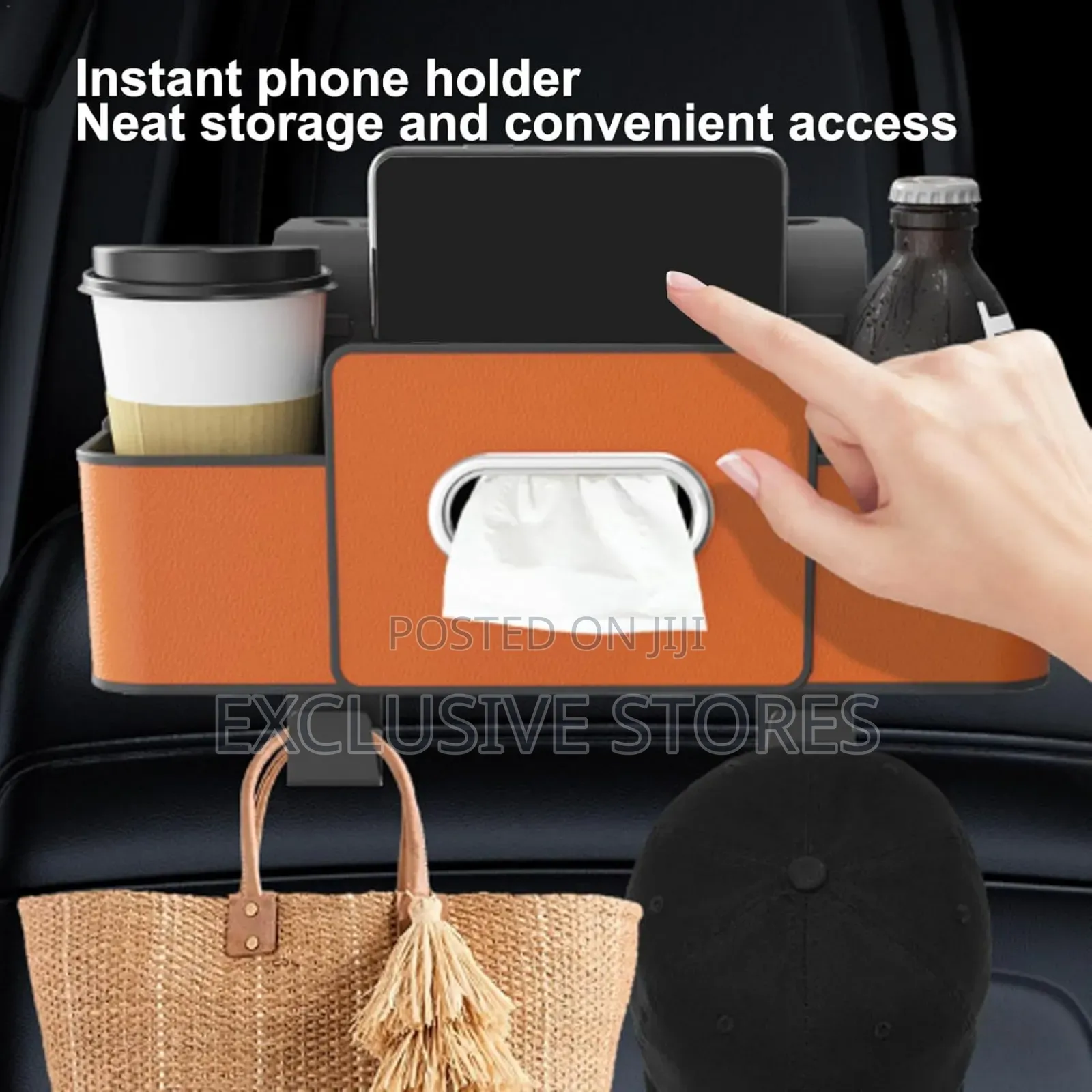 Car Back Seat Organizer