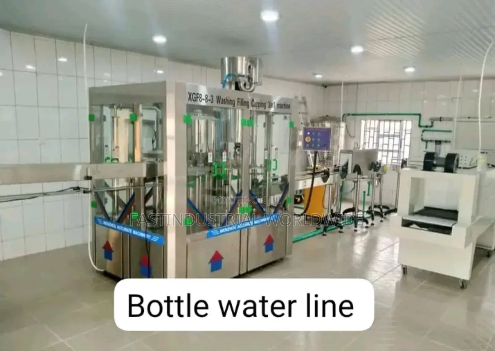 Bottle Line Praform Treatment Tank