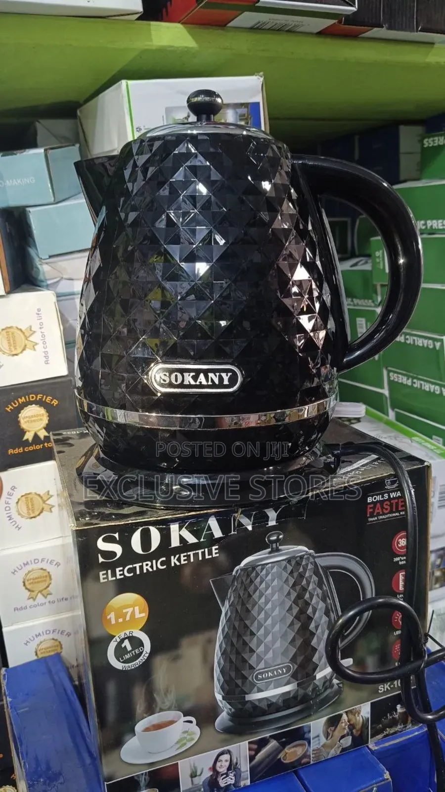 1.7litres Sokany Electric Kettle