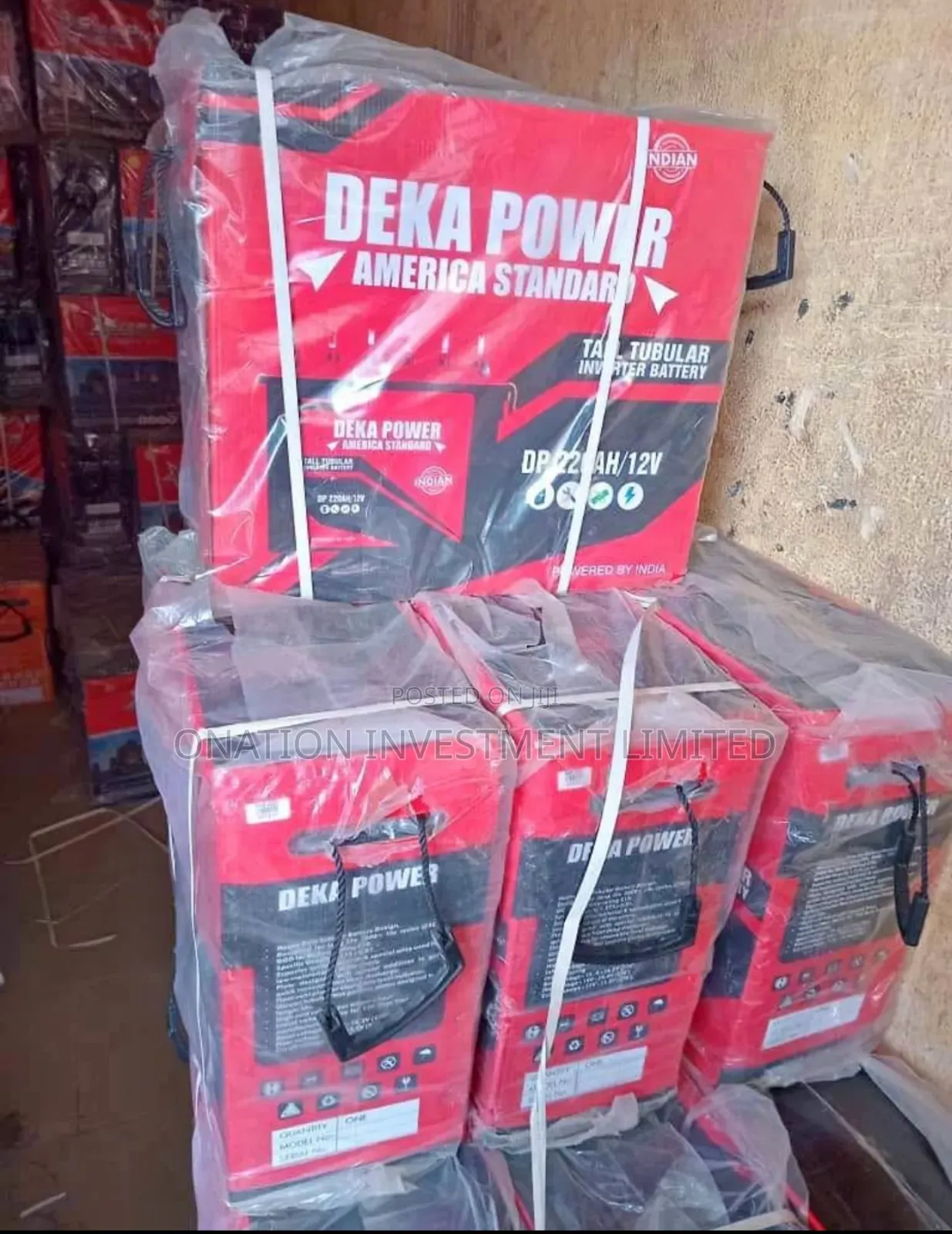 220ah 12v Deka Power Tubular Batteries