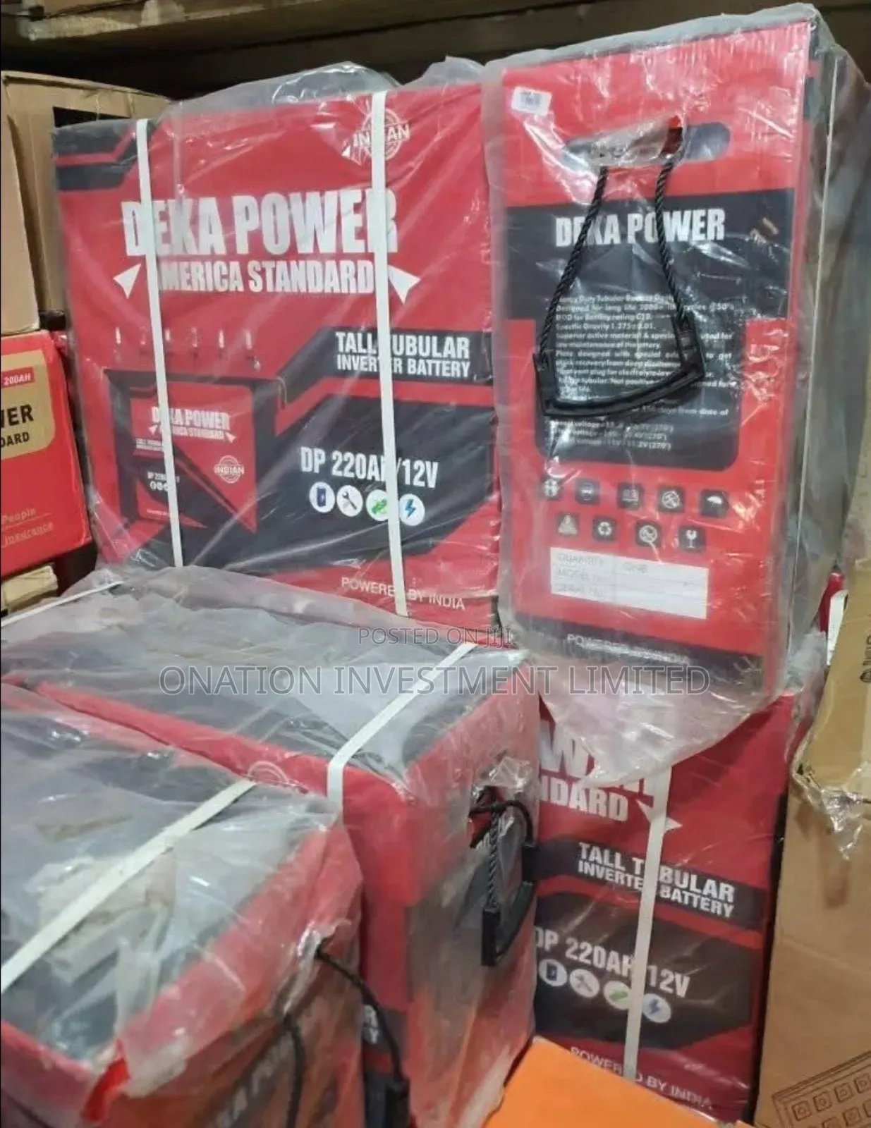 220ah 12v Deka Power Tubular Batteries