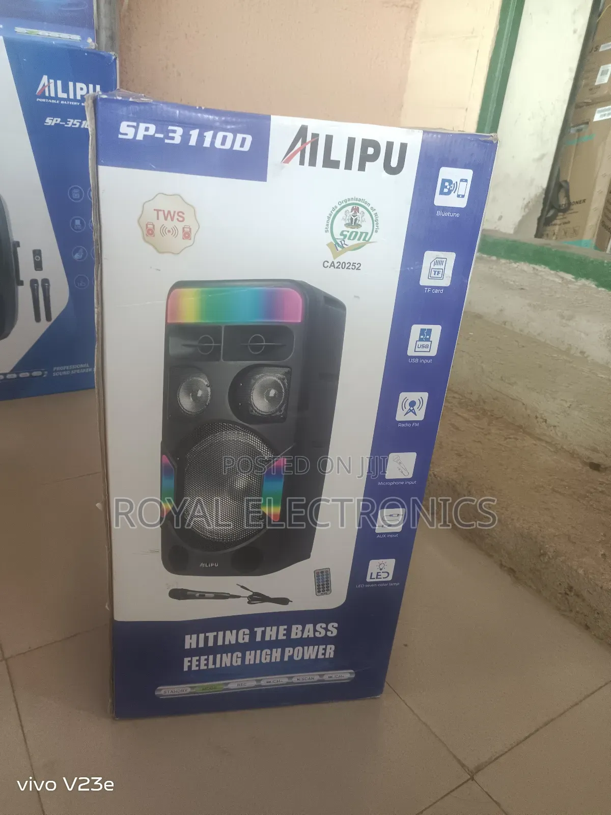 Brand New Ailipu Rechargeable Pa Speaker With 1 Mic