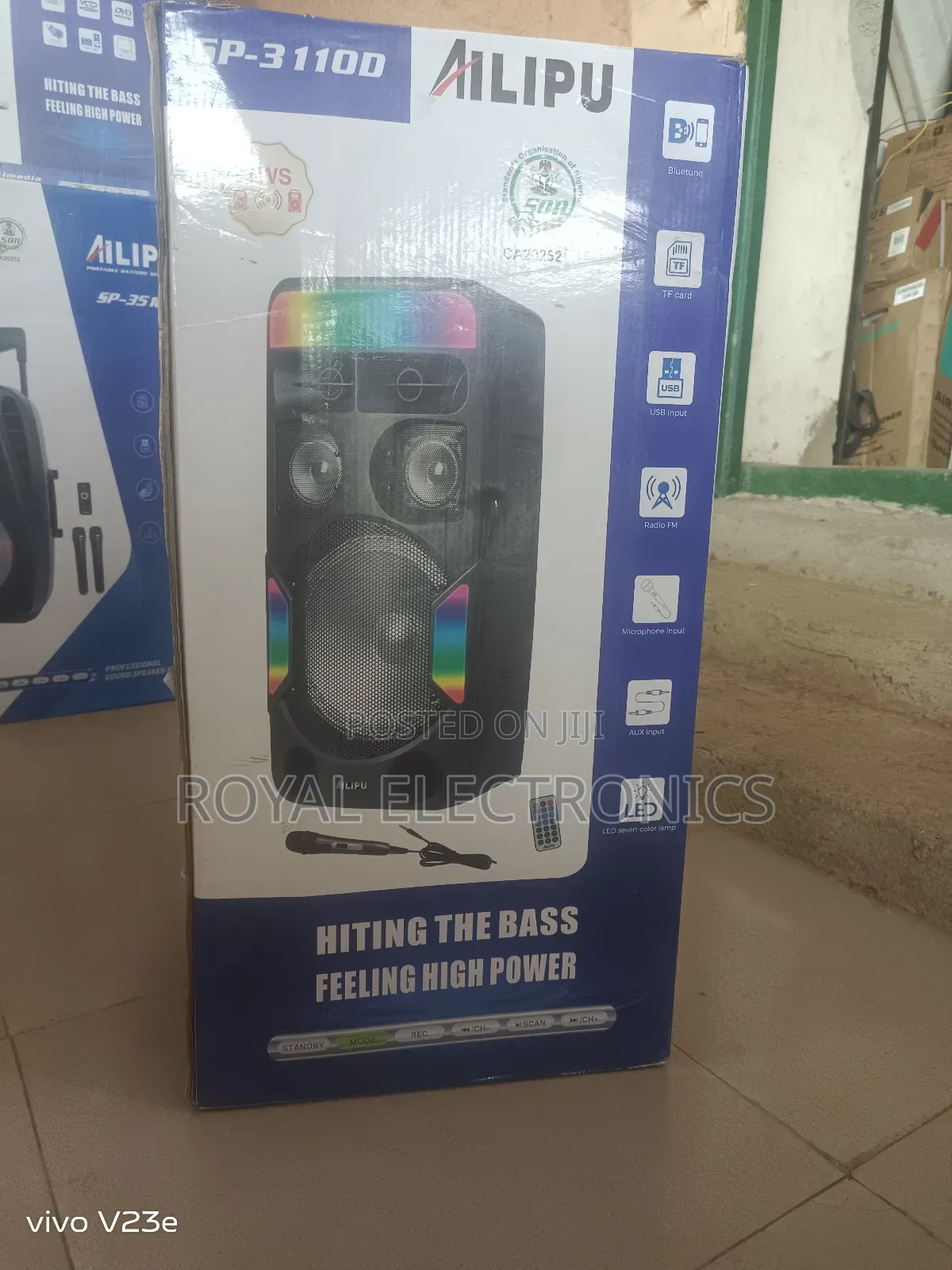 Brand New Ailipu Rechargeable Pa Speaker With 1 Mic