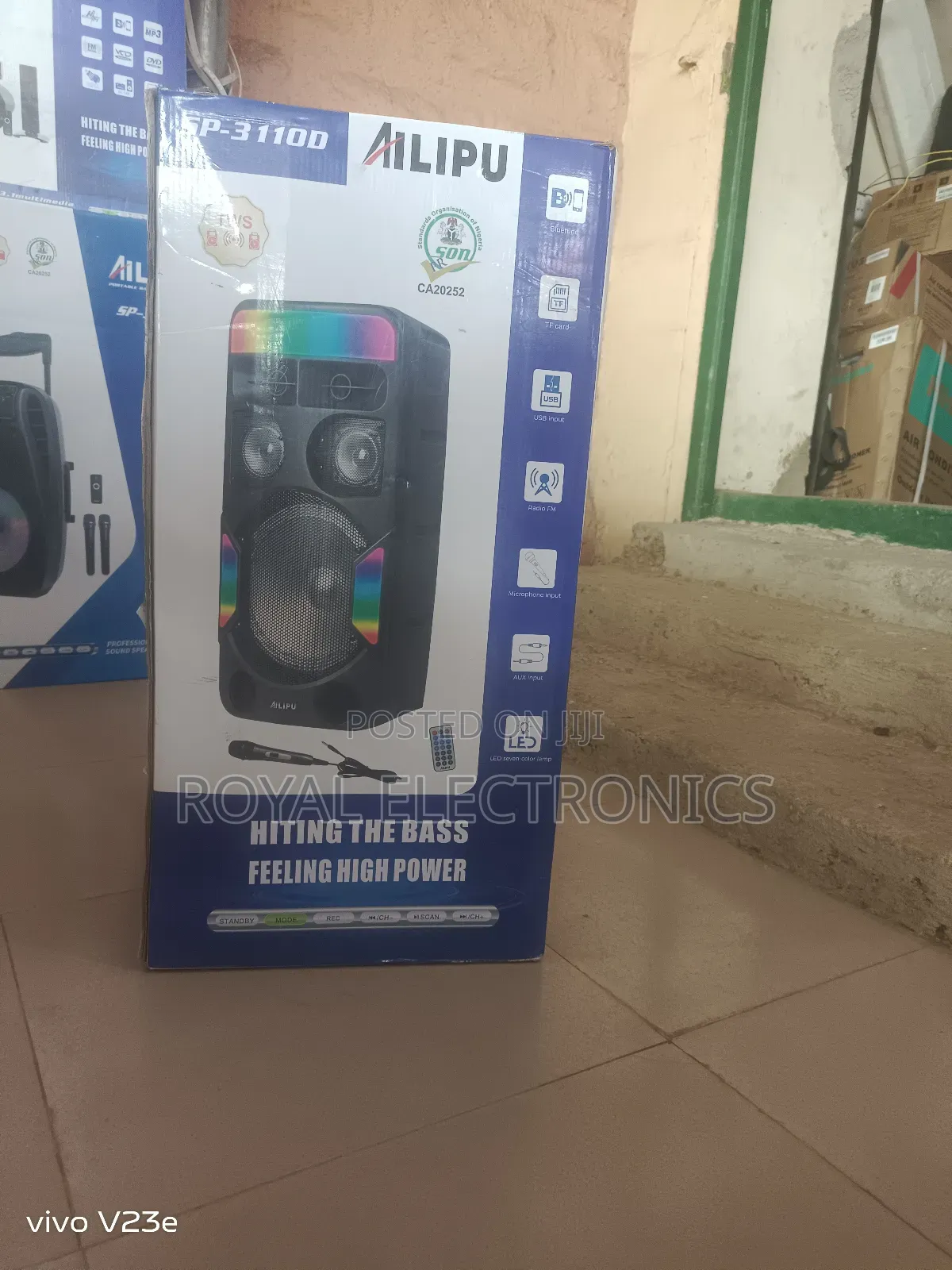 New Latest Ailipu Rechargeable Pa Speaker With 1 Mic