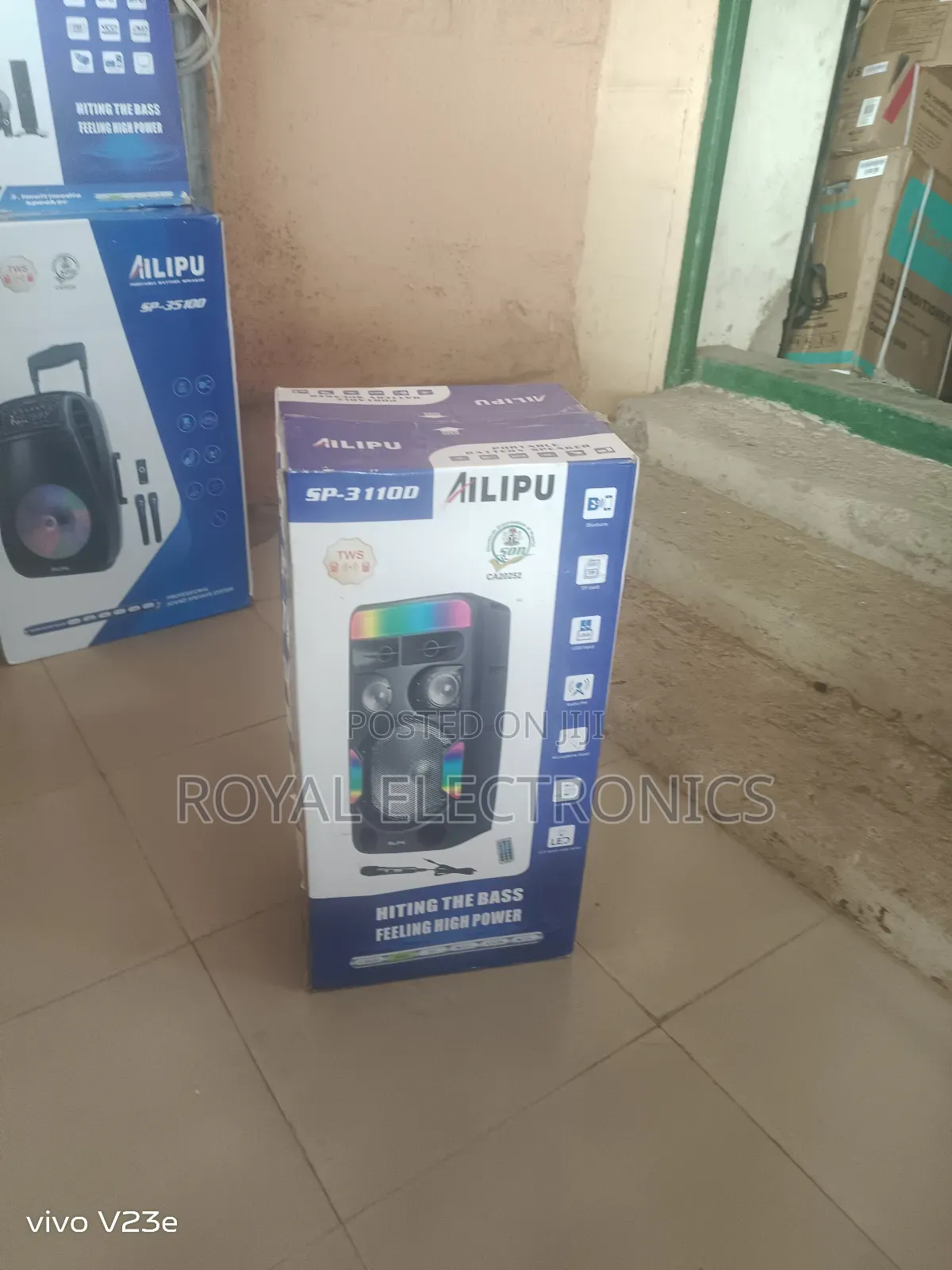 New Latest Ailipu Rechargeable Pa Speaker With 1 Mic