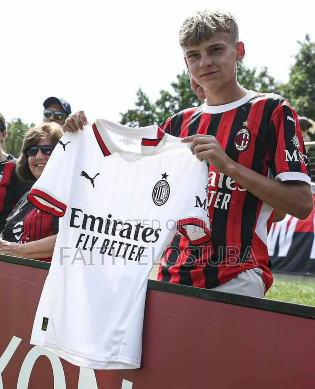Original Ac Milan Jersey and Inter Milan