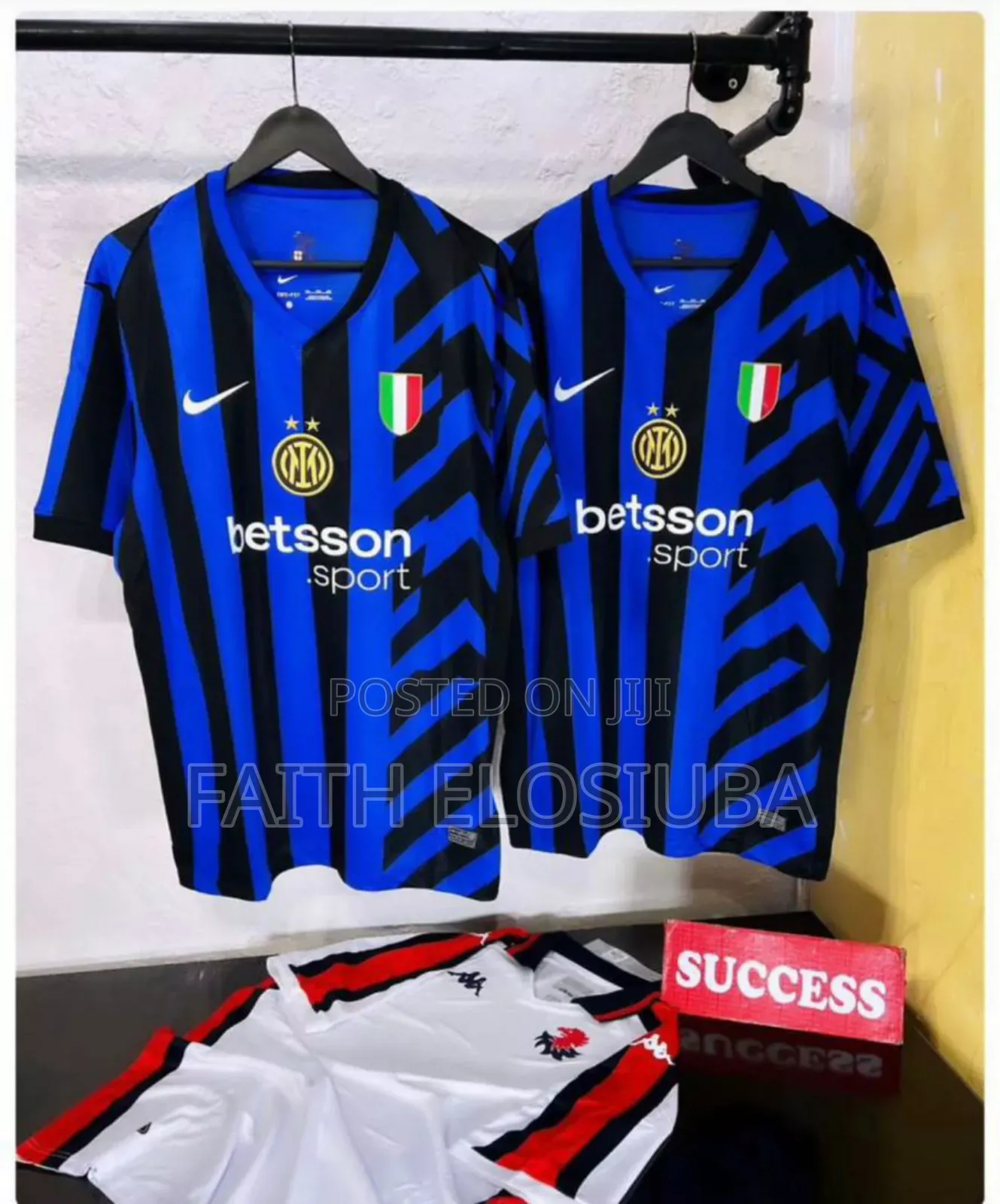 Original Ac Milan Jersey and Inter Milan