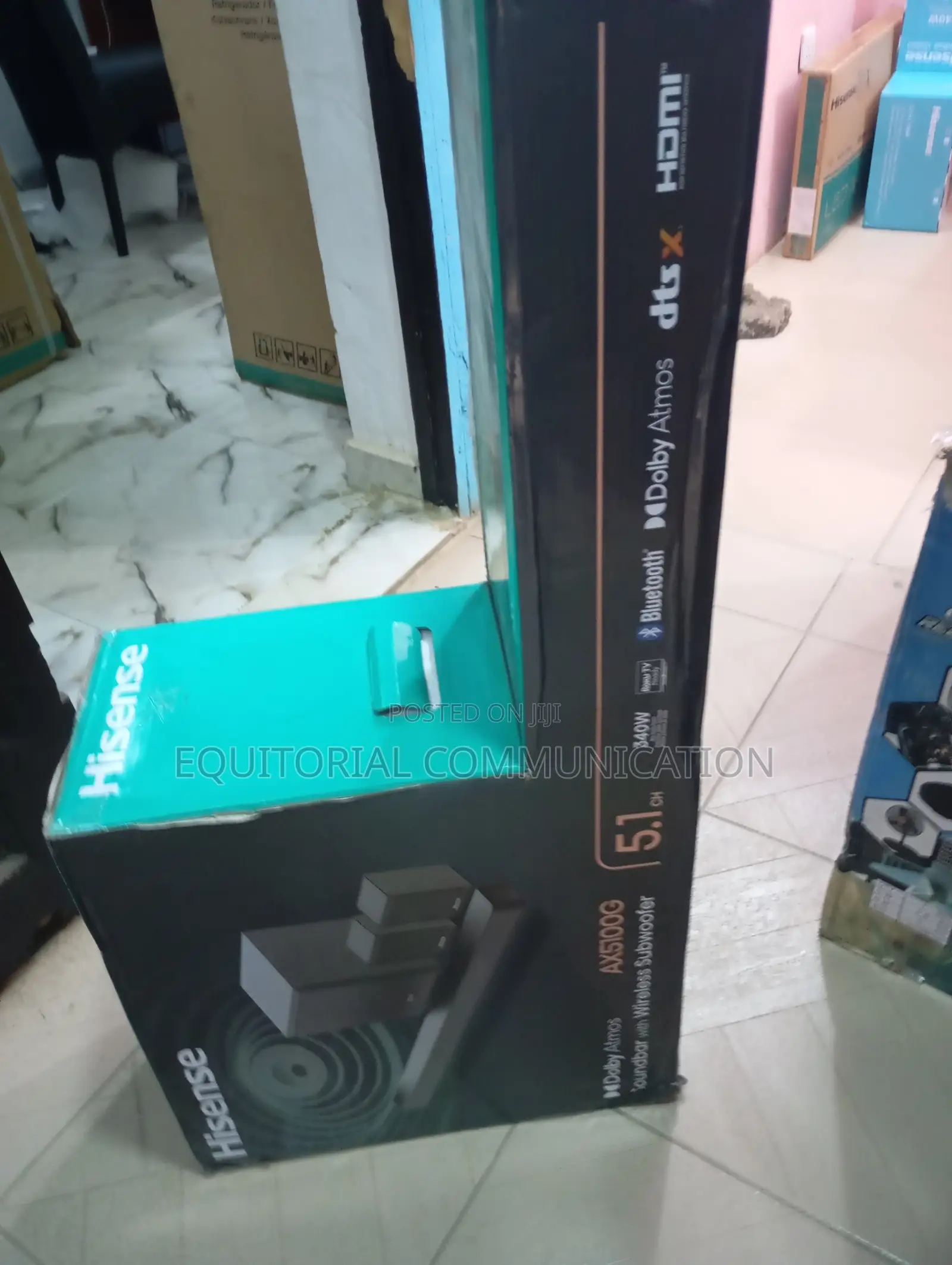 Feel The Power - Hisense 340w Soundbar