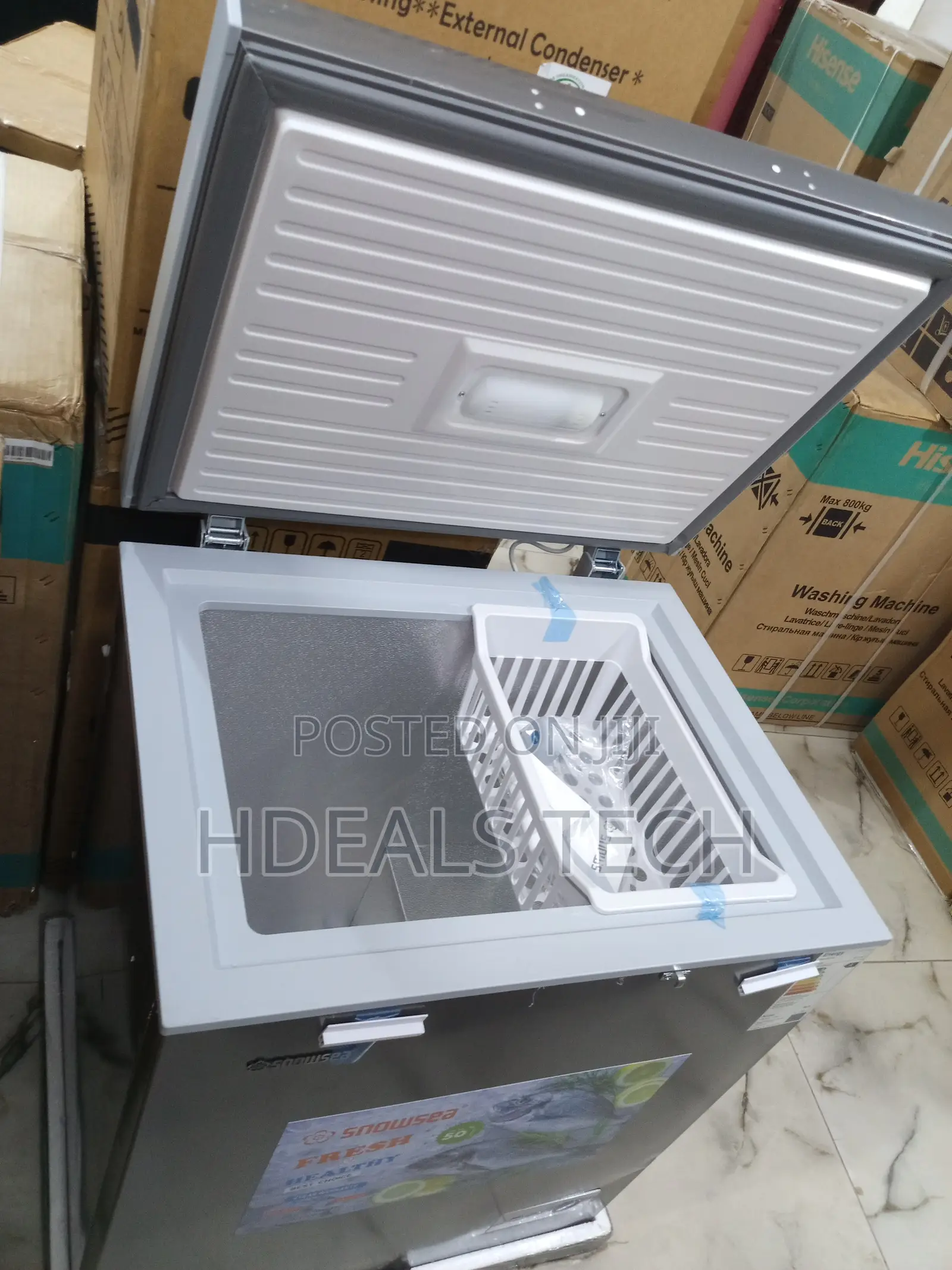 130l Snowsea Freezer - Bd-178 Horizontal Model for Kitchen