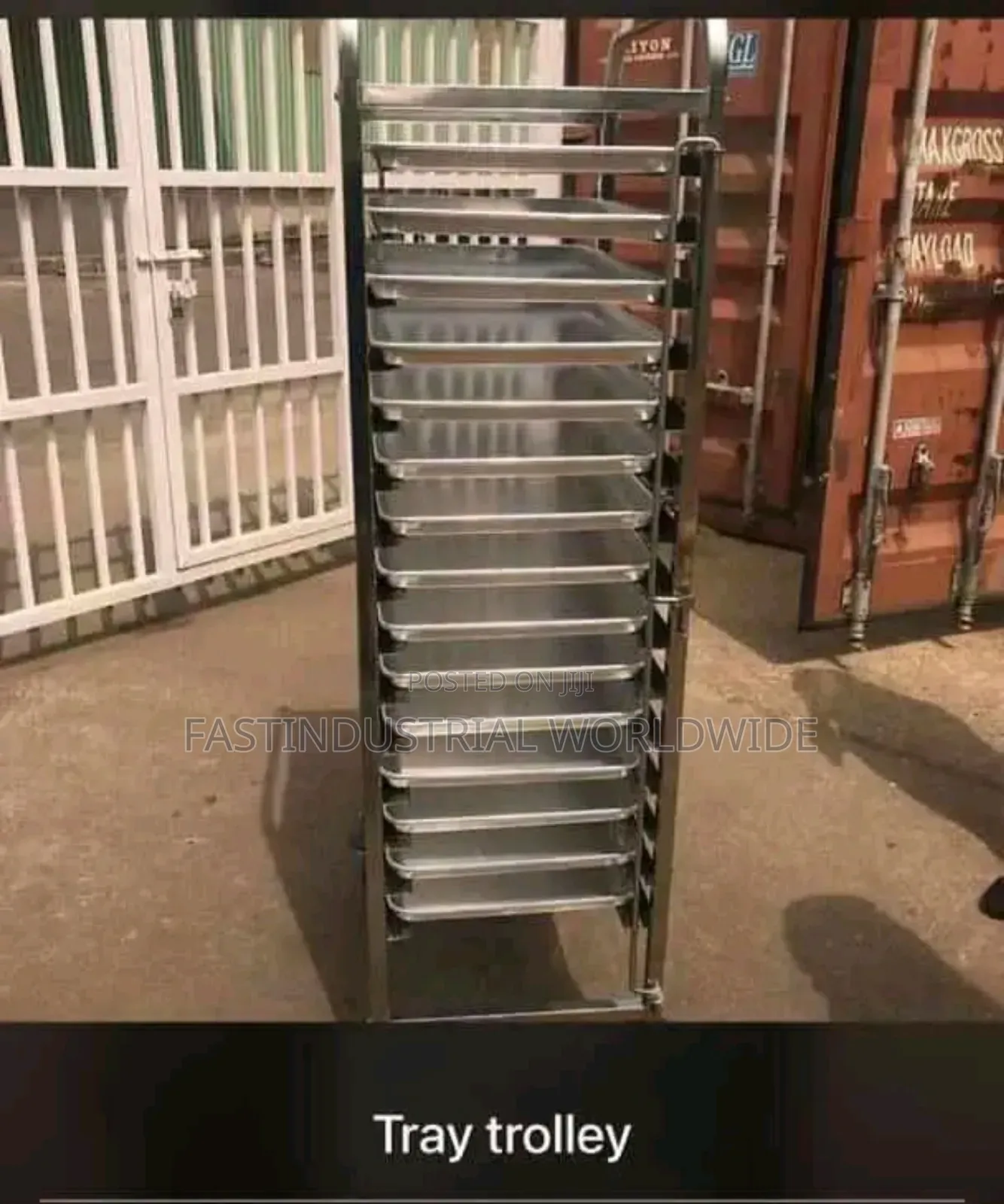 Rotery Oven Trolley