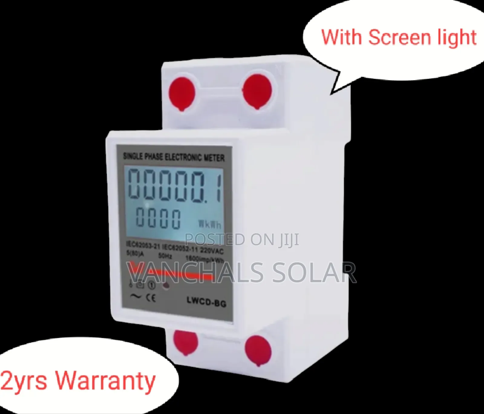 Energy Power Check Meter/Unit Reader KWH 80a