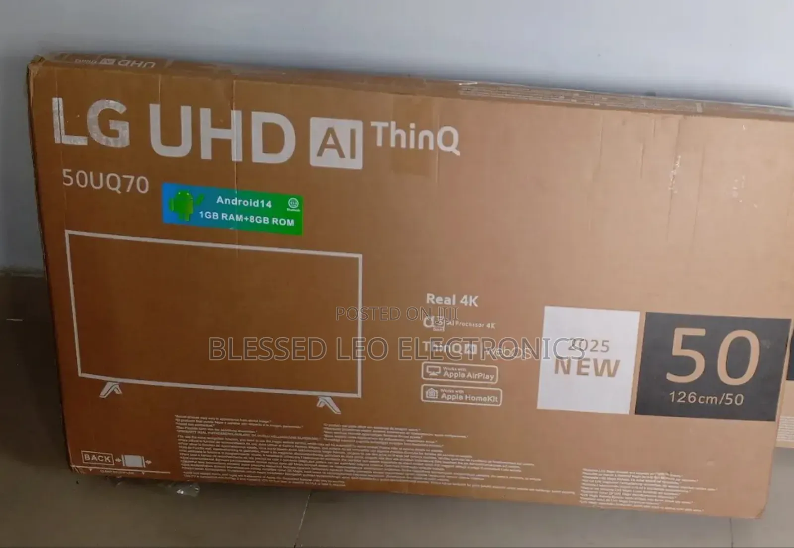 50 Inches Lg Smart Tv With Apple Homekit (126cm/50)