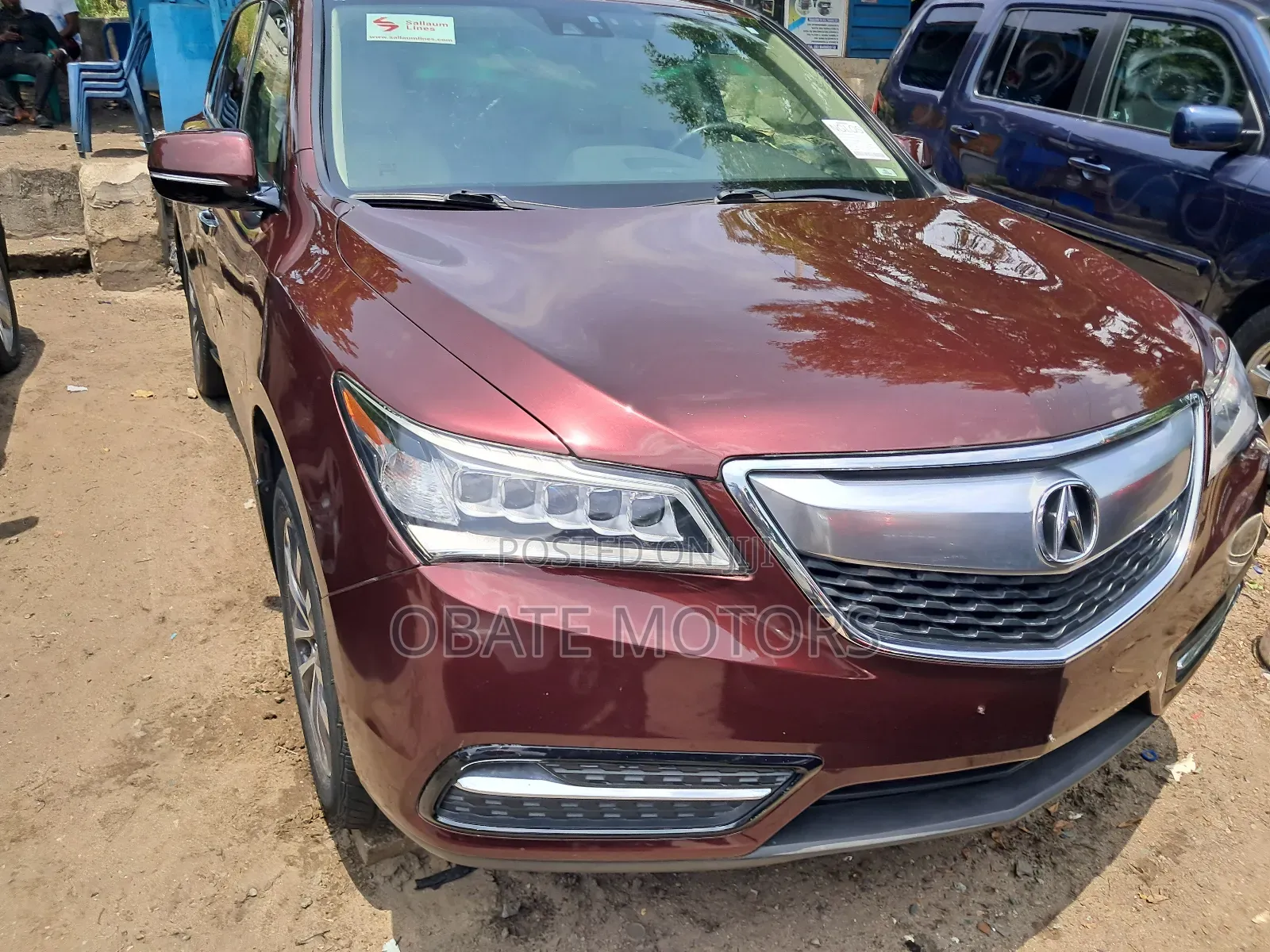 Acura MDX 2015 Red