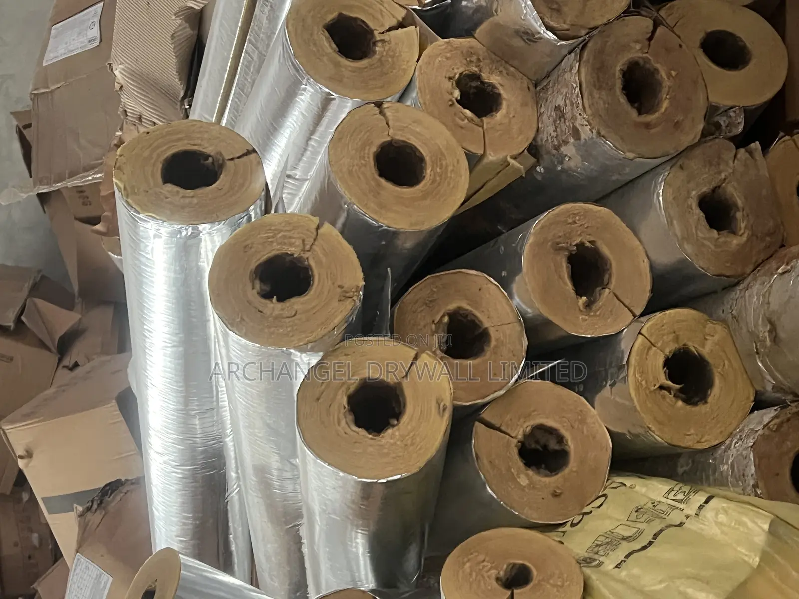 Rockwool Pipe