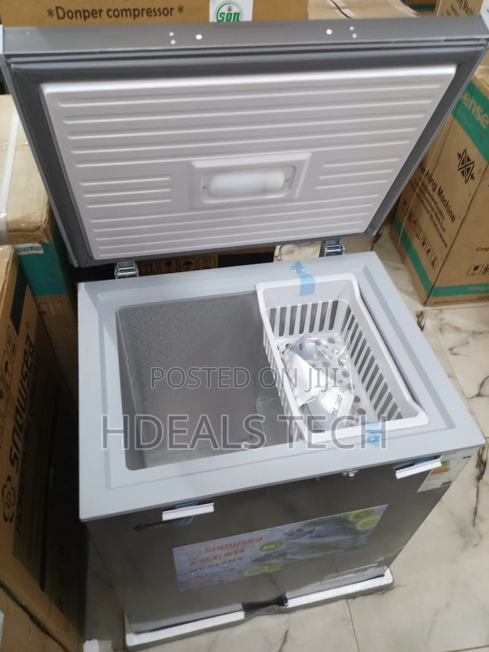 Compact Freezing Power - Snowsea 130l Bd-178 Chest Freezer