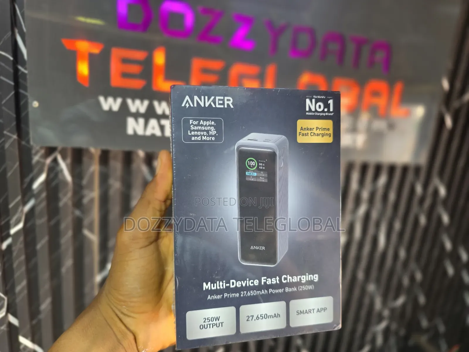 Anker Prime 27,650mah Powerbank (250w)