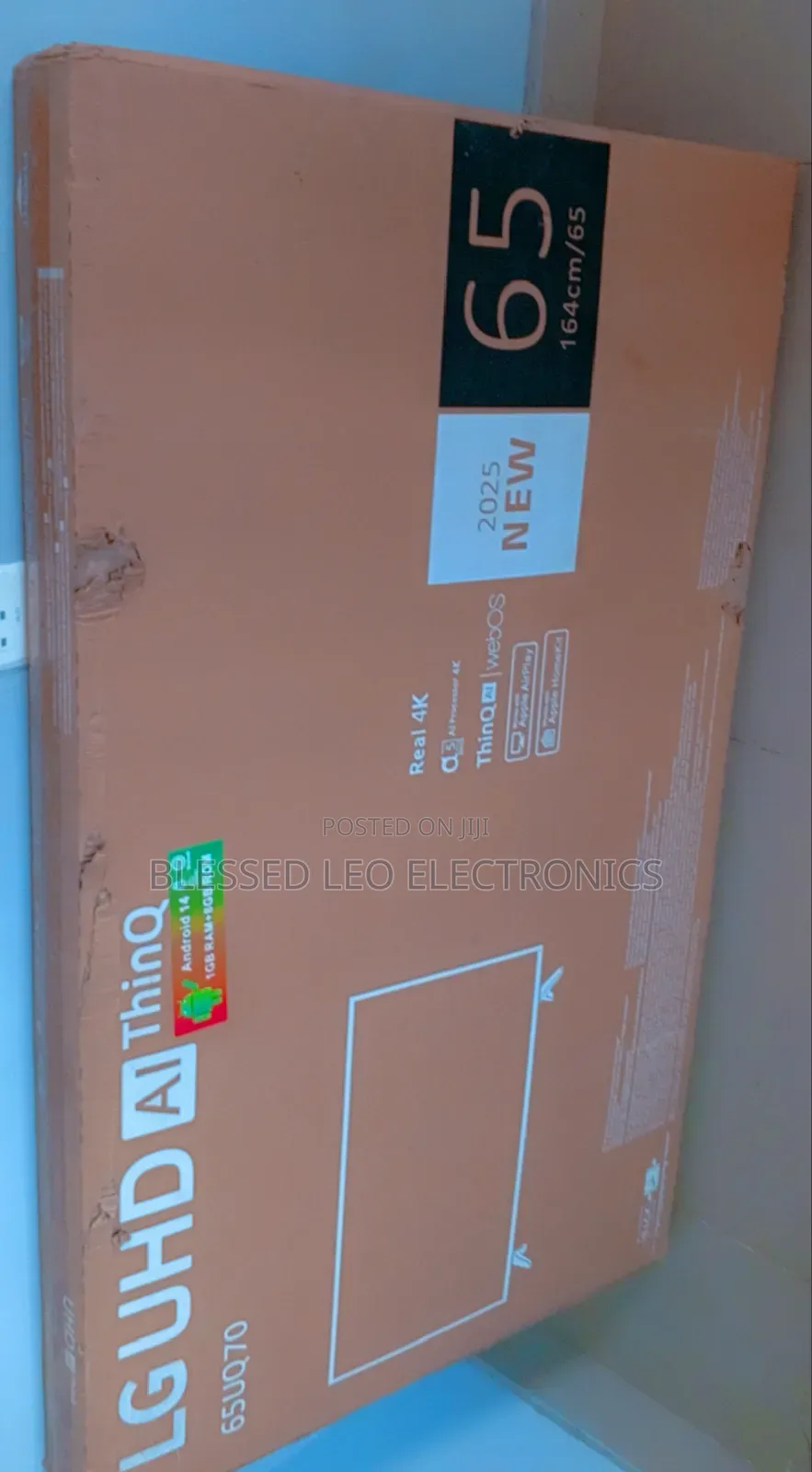 65 Inches Frameless Uhd Tv With Apple Airplay Homekit