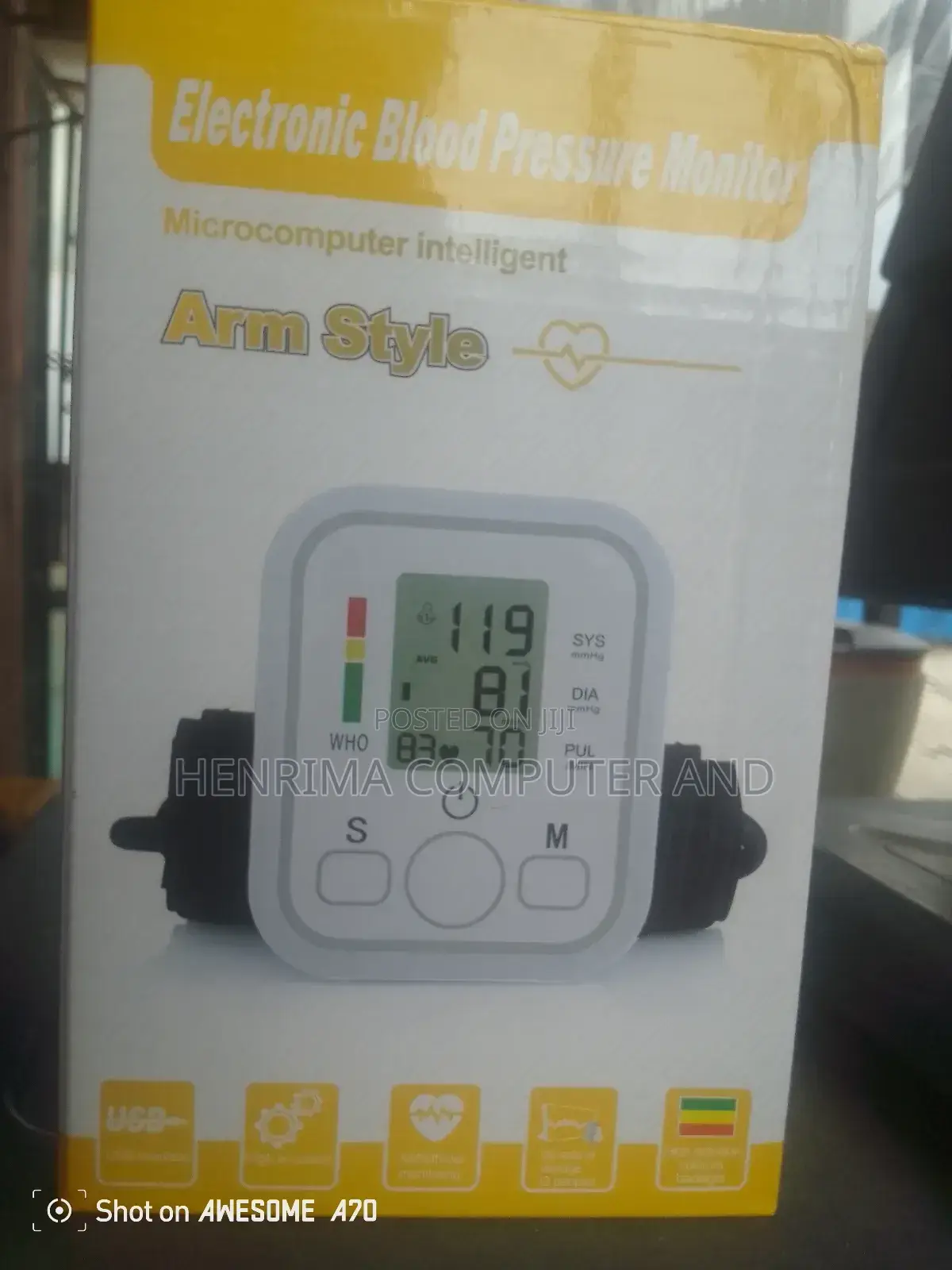Electronic Blood Pressure Monitor