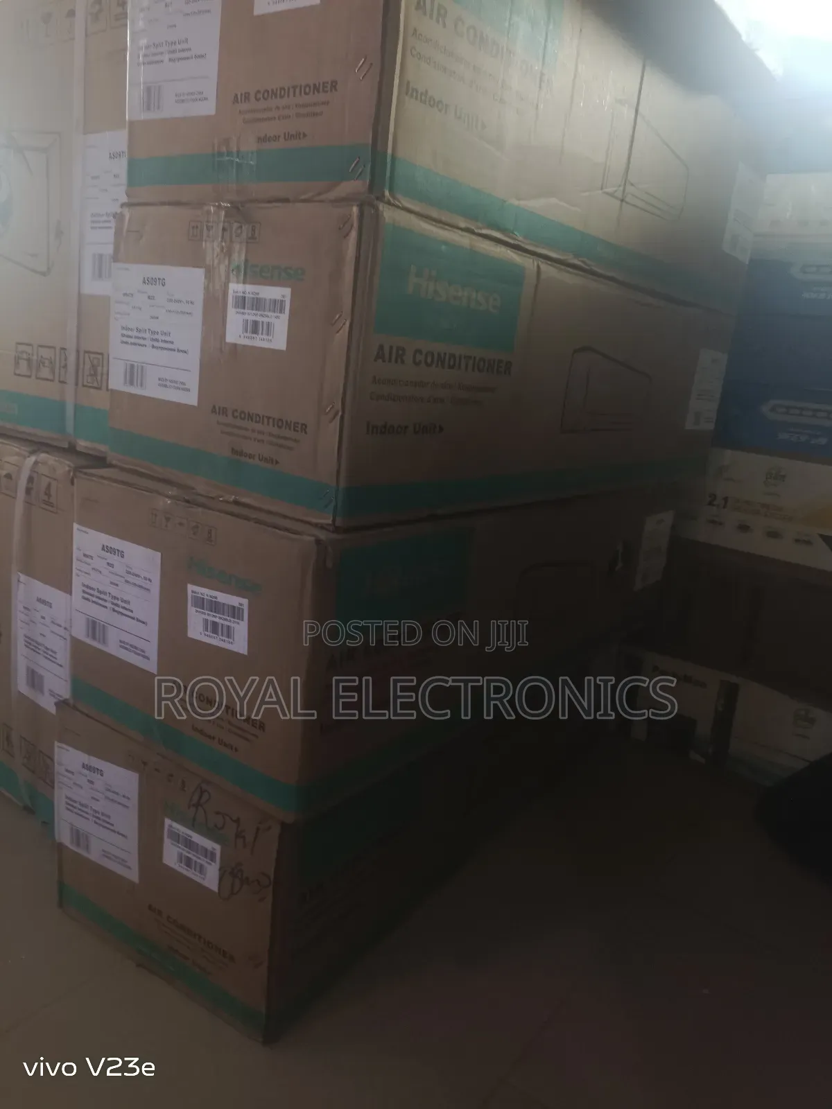 Very New Hisense 1hp Split Air Conditioner With Full Kit