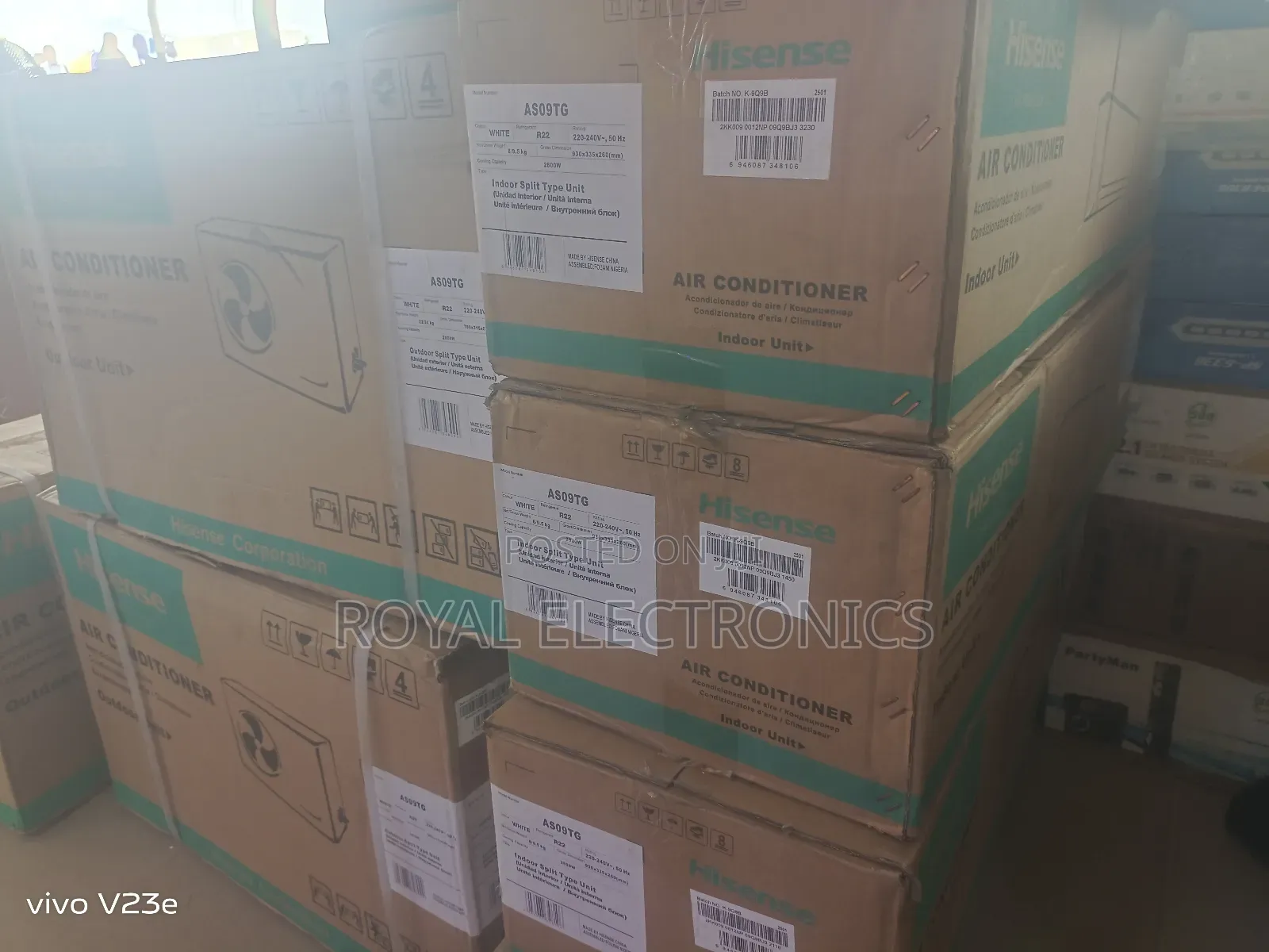 Classic New Hisense 1hp Split Air Conditioner With Full Kit