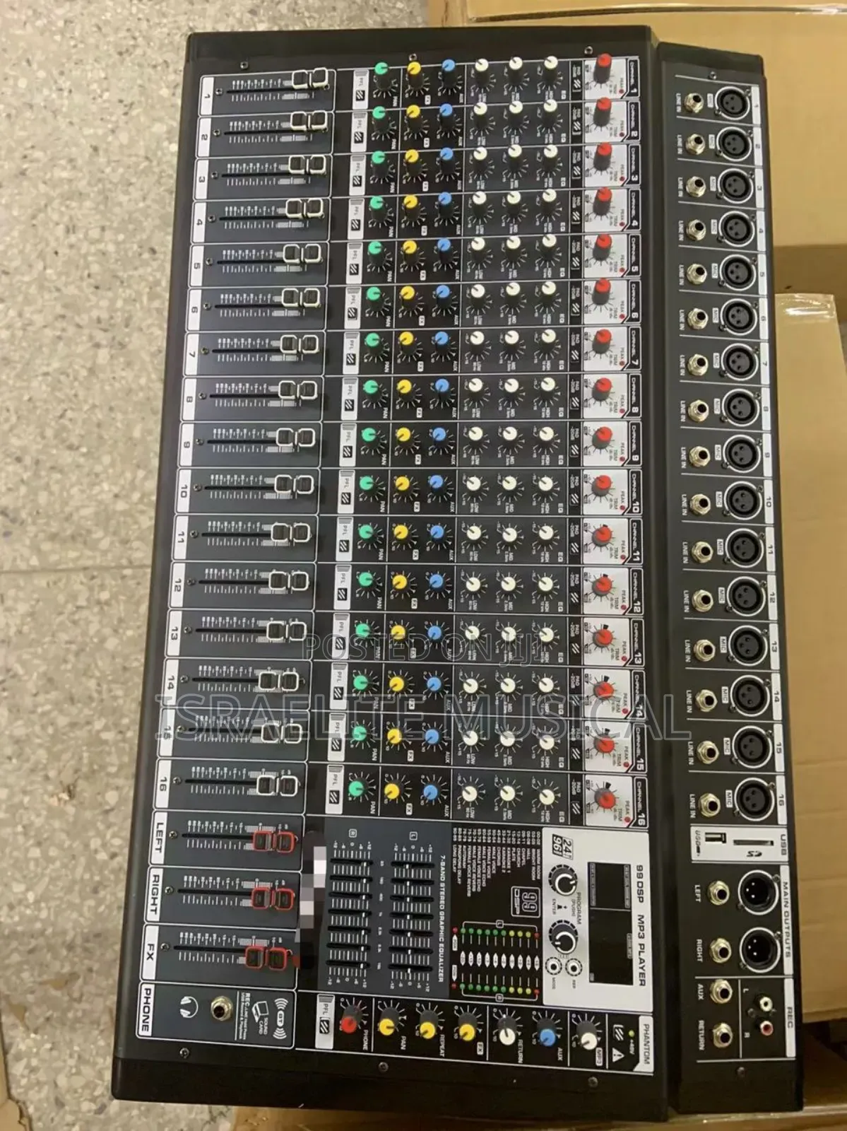 Yamaha 16 Channels Powered Mixer With Usb